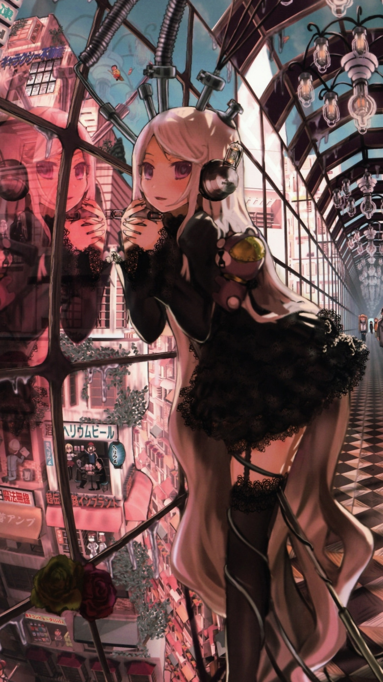 Arte, Arte Digital, Caricatura, Cool, el Pelo Largo. Wallpaper in 750x1334 Resolution