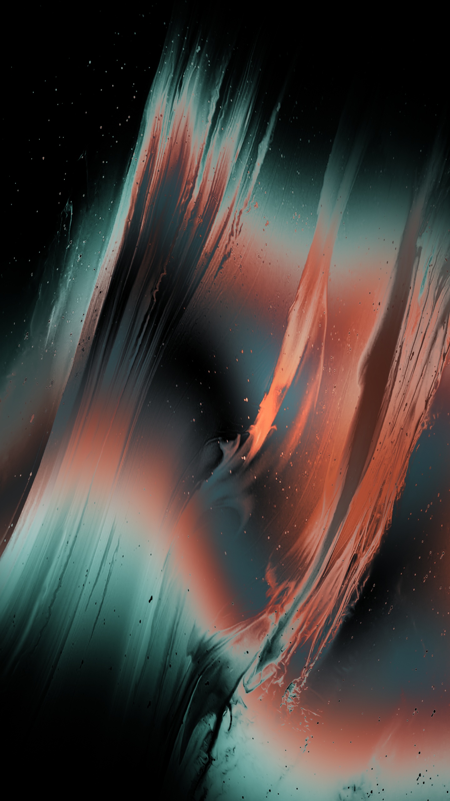 Atmosphere, Natural Landscape, Art, Horizon, Astronomical Object. Wallpaper in 1440x2560 Resolution