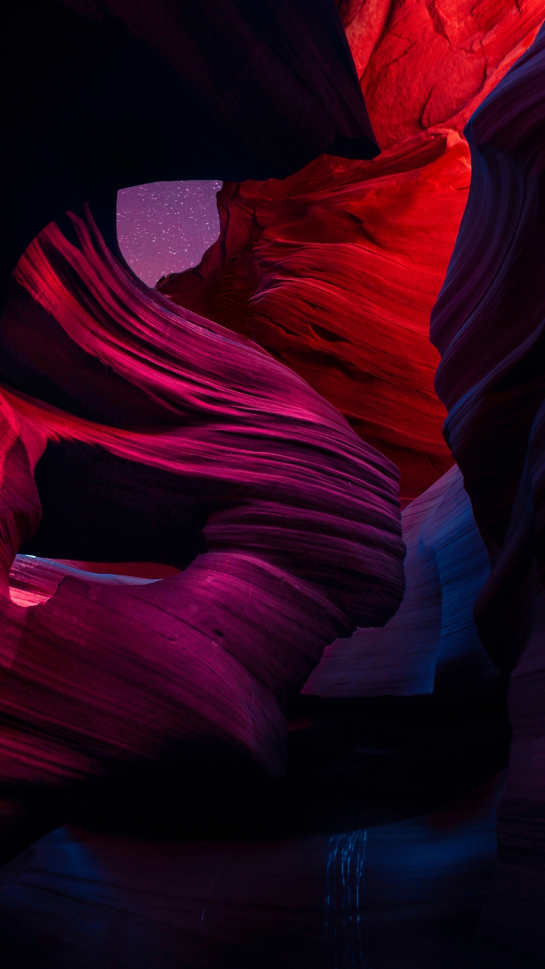 Antelope Canyon, Äpfeln, Blütenblatt, Purpur, Pink. Wallpaper in 1080x1920 Resolution