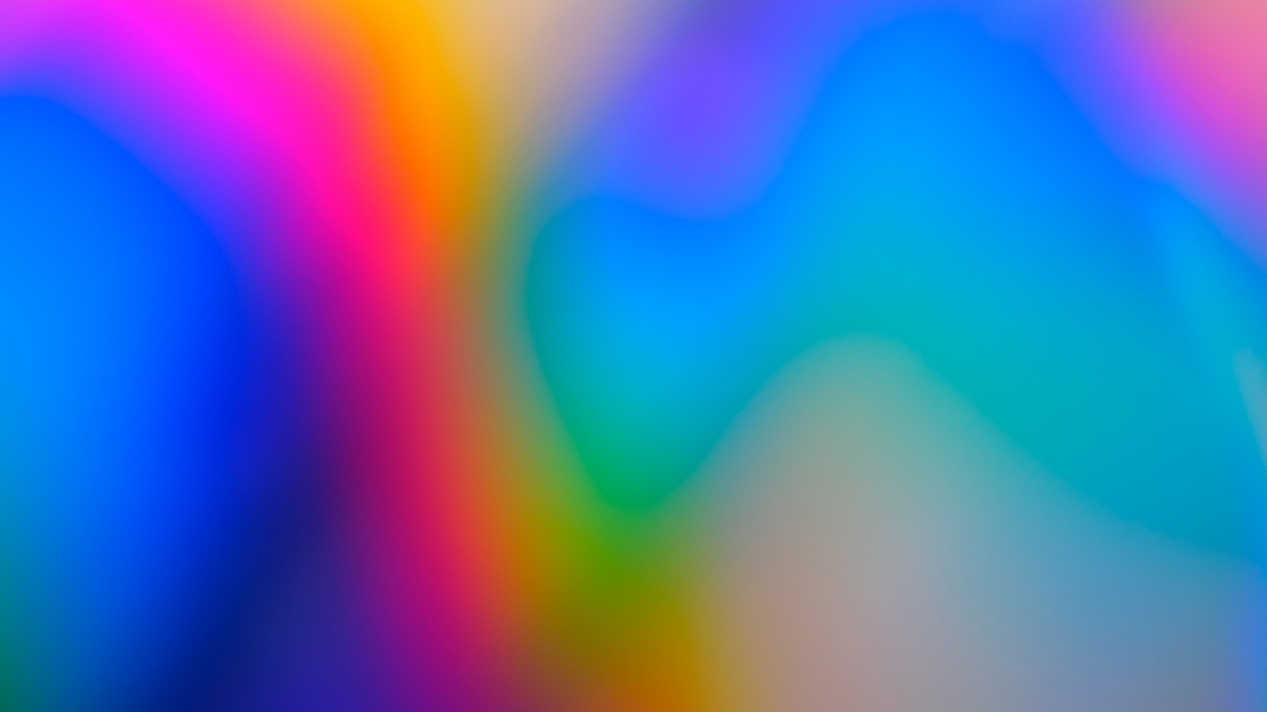 Blue Pink and Green Abstract Painting. Wallpaper in 2560x1440 Resolution