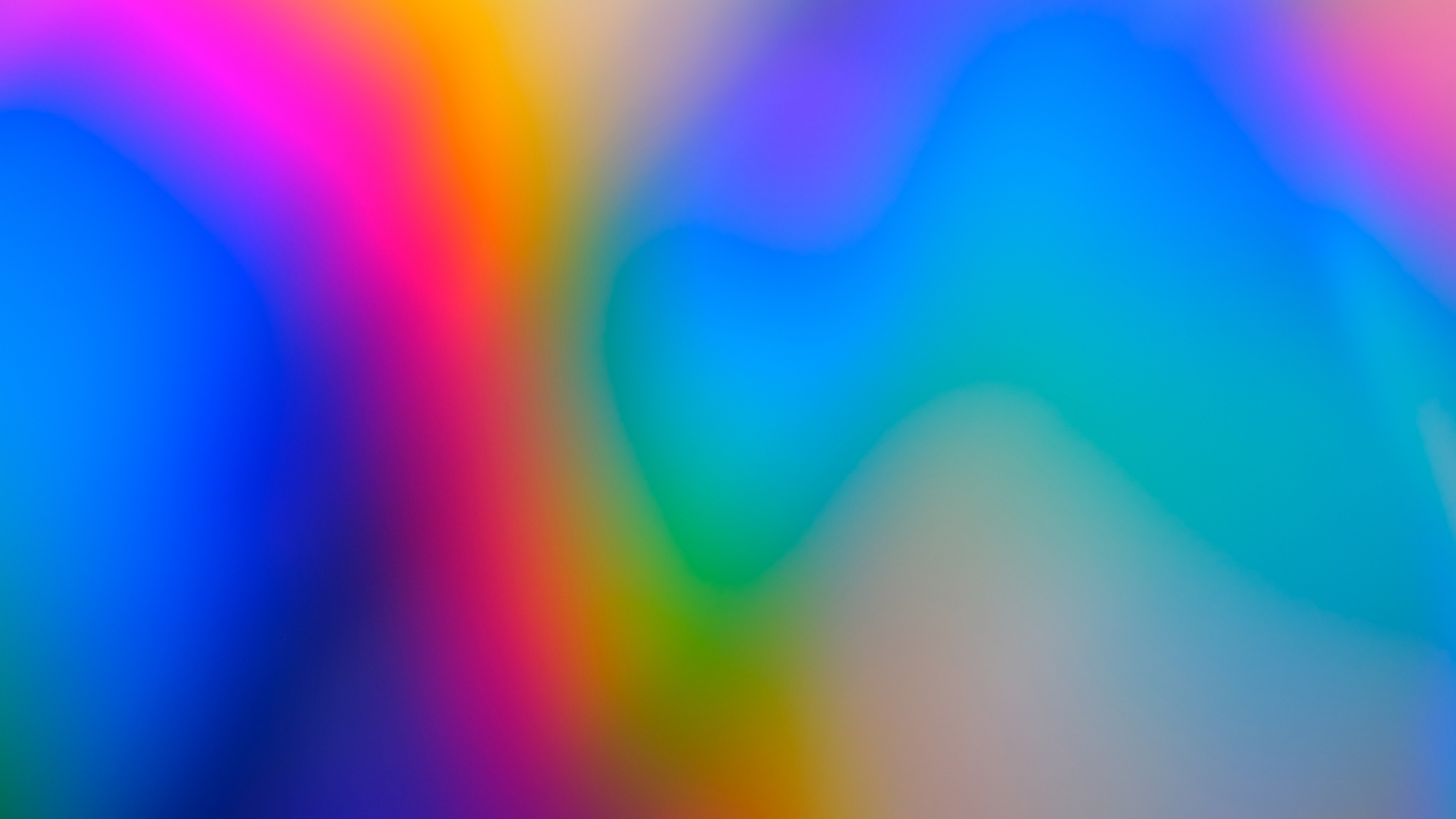 Blue Pink and Green Abstract Painting. Wallpaper in 3840x2160 Resolution