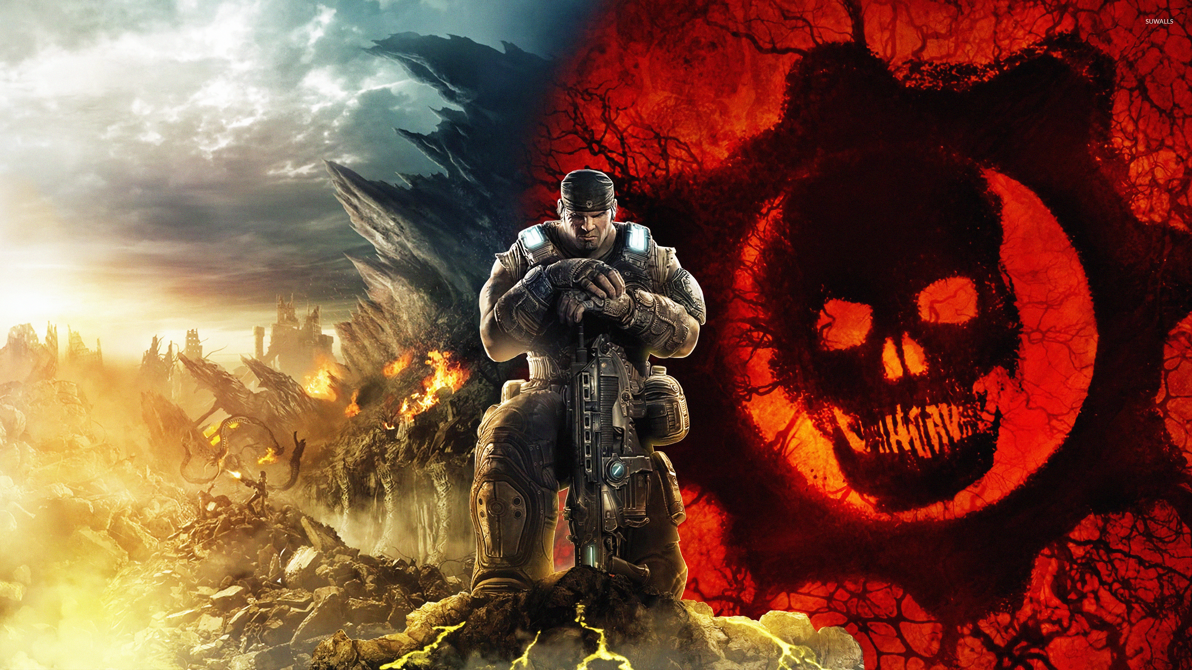 Gears of War, Gears of War 3, Engrenages 5, Gears of War Jugement, Jeu Pc. Wallpaper in 3840x2160 Resolution