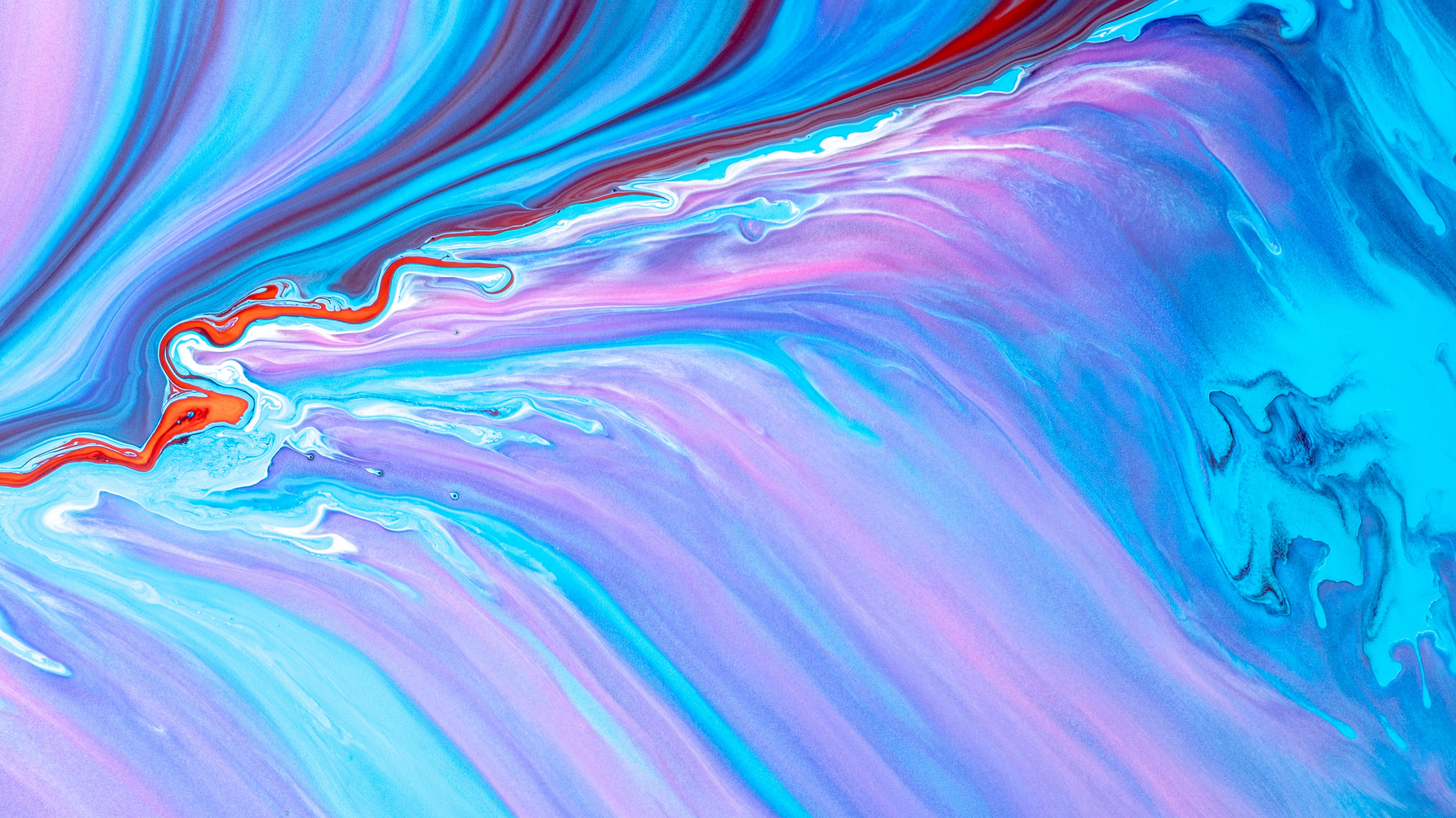 Agua, el Arte Abstracto, Arte Moderno, Arte, Azul. Wallpaper in 3840x2160 Resolution