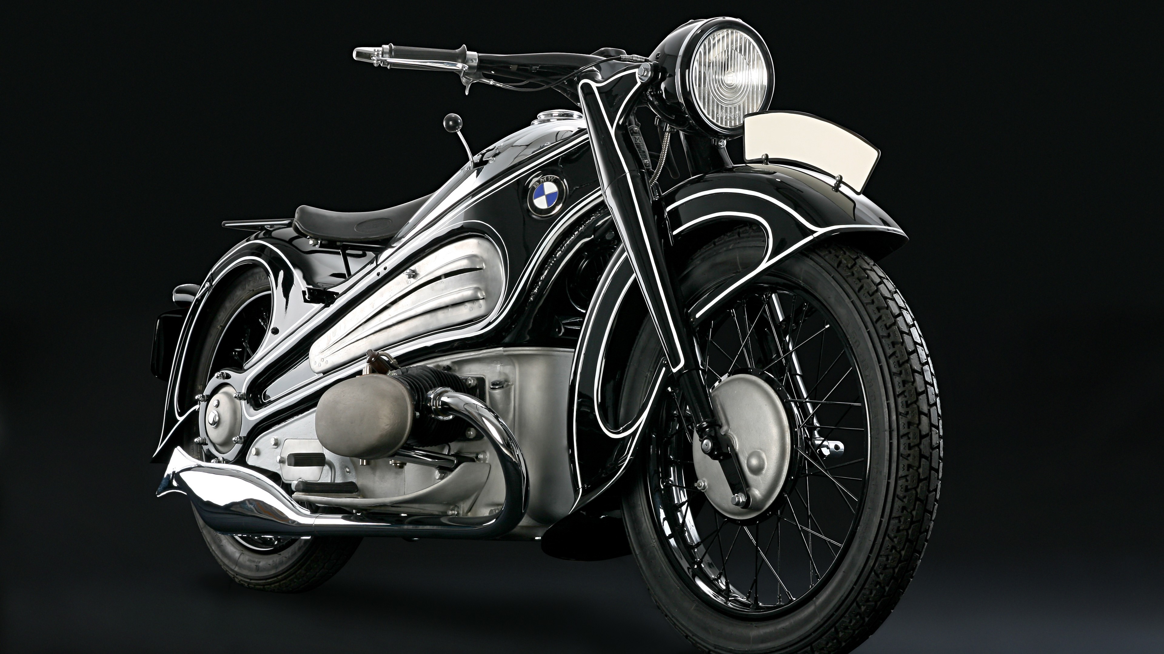 1937 Bmw R7, Bayerische Motoren Werke AG, Coche, Bmw r 7, Motocicleta. Wallpaper in 3840x2160 Resolution