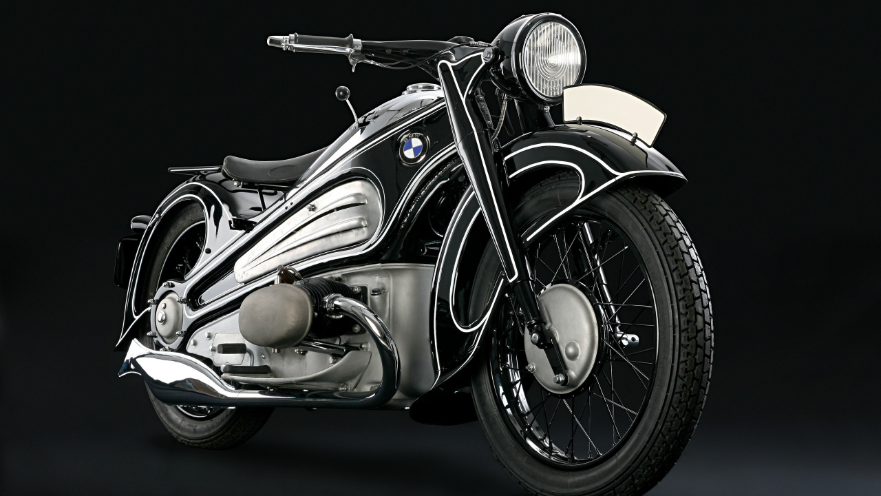 BMW R7 1937, Bayerische Motoren Werke AG, Bmw r 7, Bmw Motorrad, Pneu. Wallpaper in 1280x720 Resolution