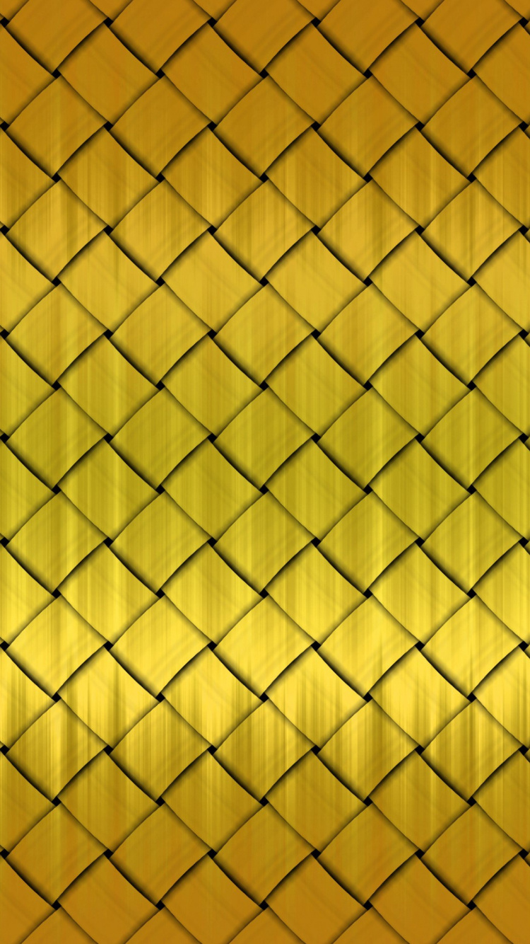 Yellow and Black Metal Fence. Wallpaper in 750x1334 Resolution