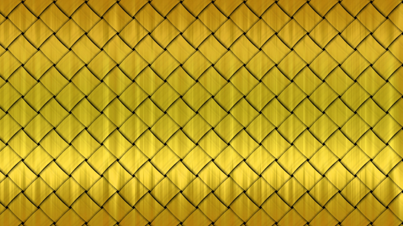 Valla de Metal Amarillo y Negro. Wallpaper in 1366x768 Resolution