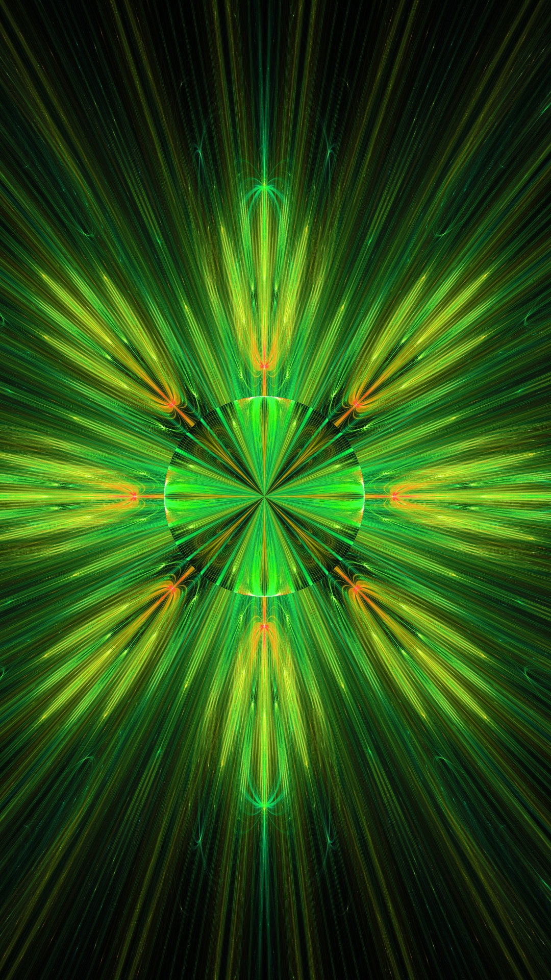 Green Light in Time Lapse. Wallpaper in 1080x1920 Resolution