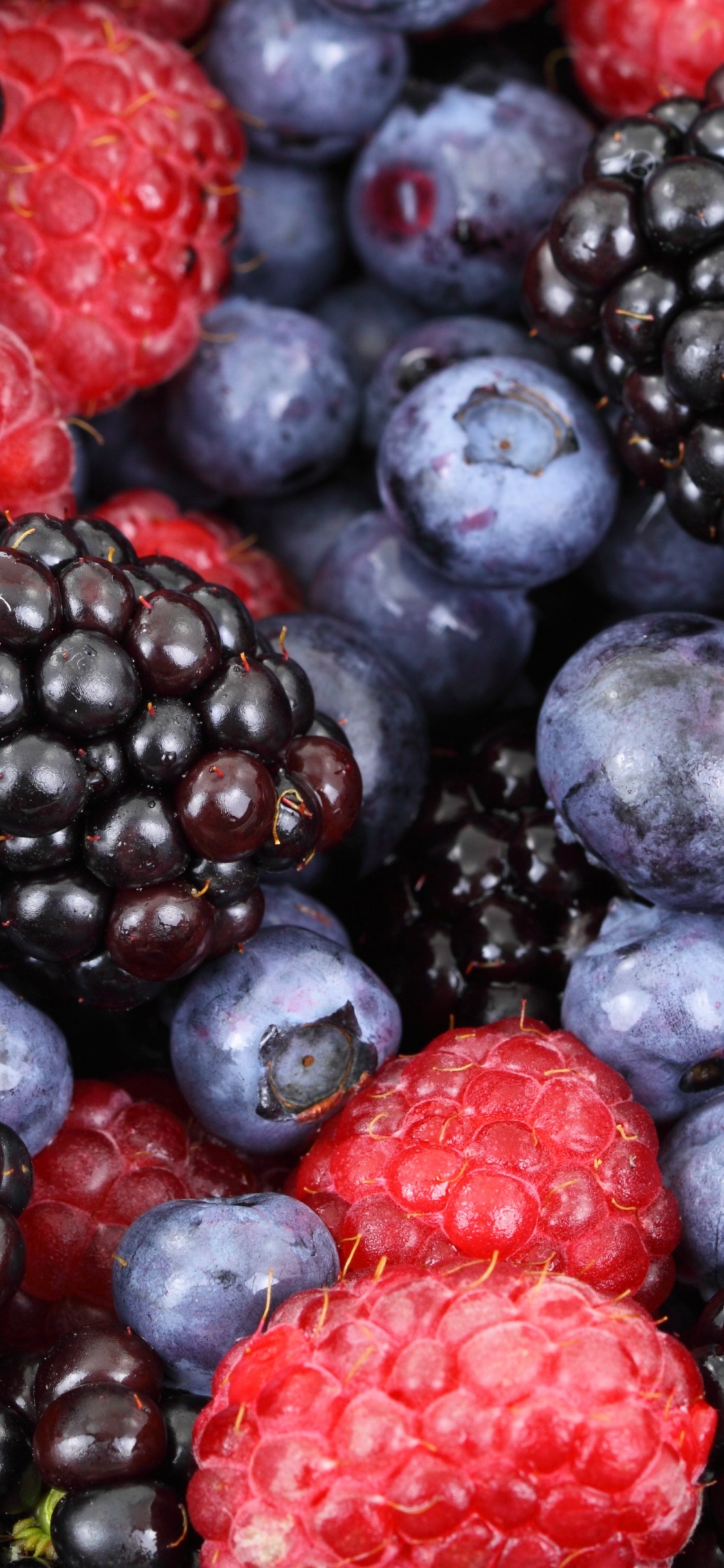 树莓, 天然的食物, 食品, 浆果, 杂货店 壁纸 1125x2436 允许