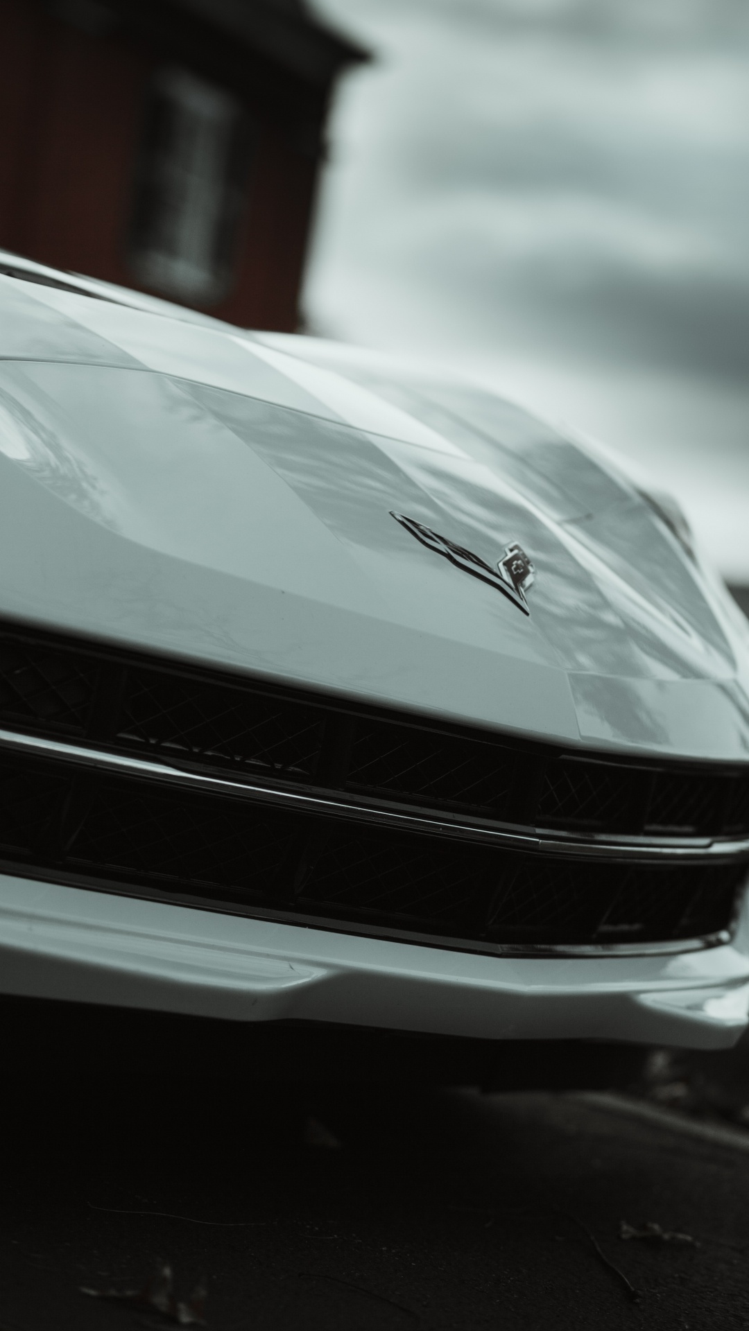 White Mercedes Benz Car in a Parking Lot. Wallpaper in 1080x1920 Resolution