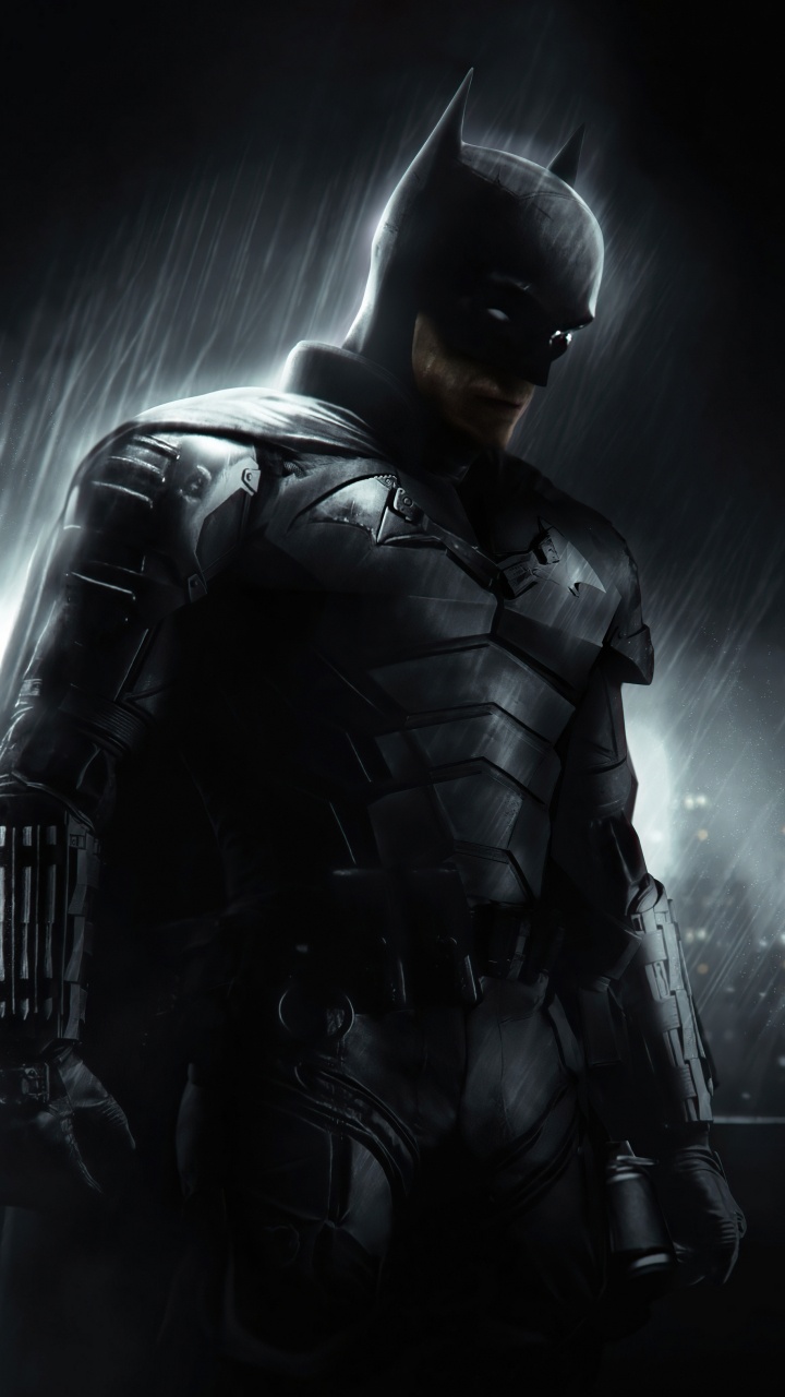 Batman Looking Down, Batman, dc Comics, Mizuri, Art. Wallpaper in 720x1280 Resolution