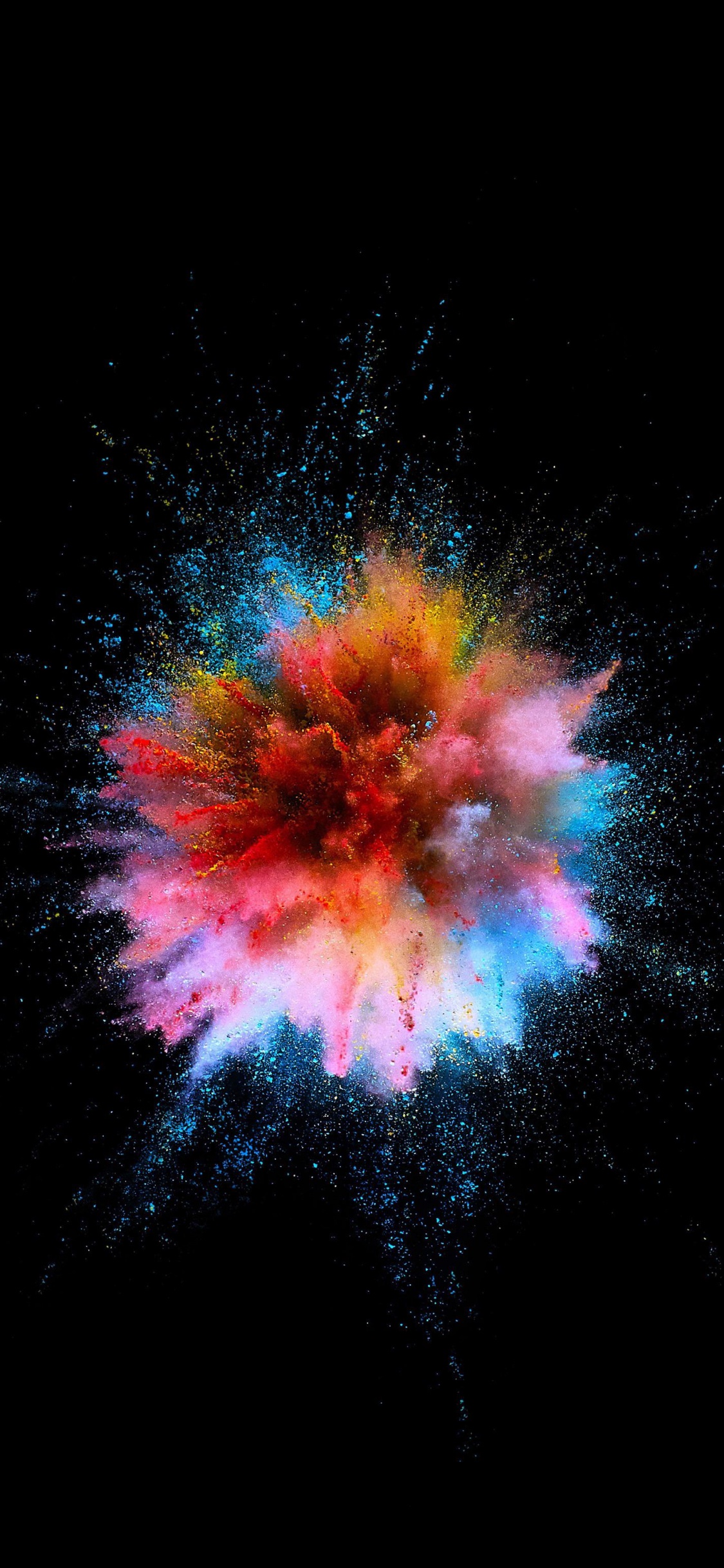 Natur, Kunst, Astronomisches Objekt, Wasser, Feuerwerk. Wallpaper in 1125x2436 Resolution