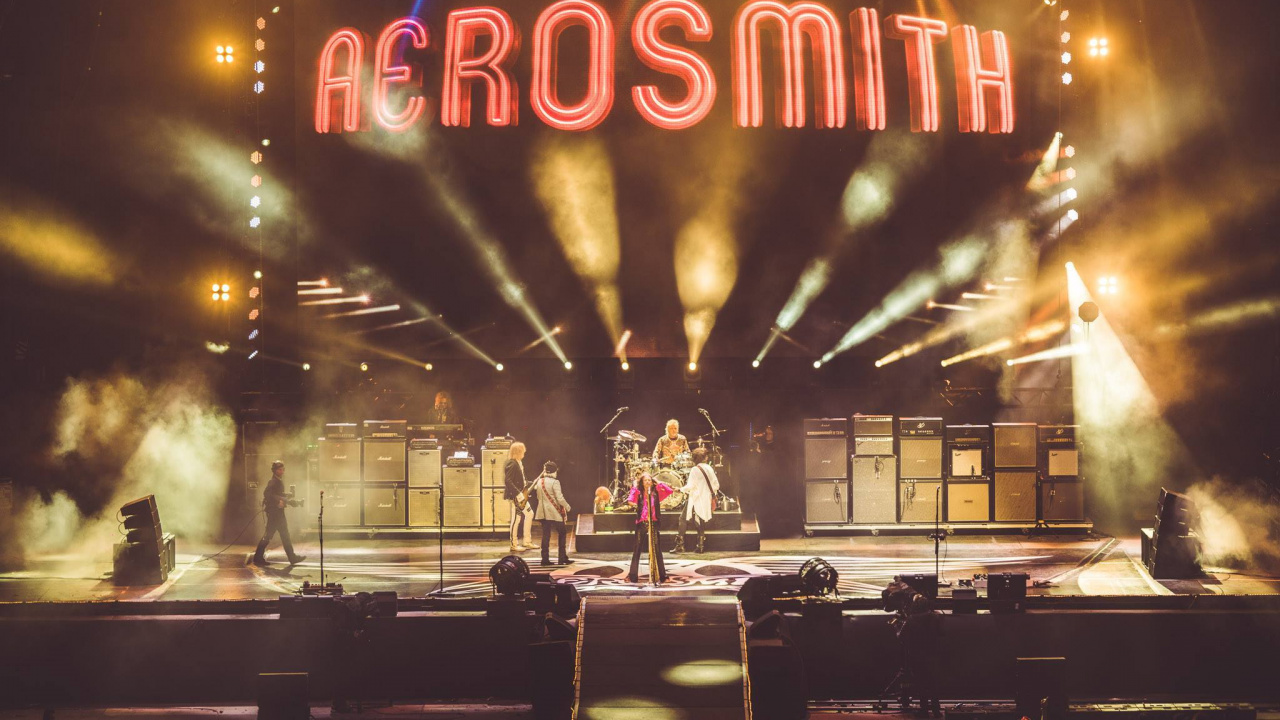 Aerosmith, Concert, Hard Rock, Performance, Événement. Wallpaper in 1280x720 Resolution