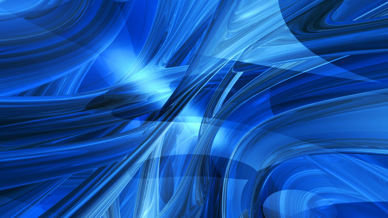 数码艺术, 颜色, 电蓝色的, Azure, 分形技术 壁纸 1280x720 允许