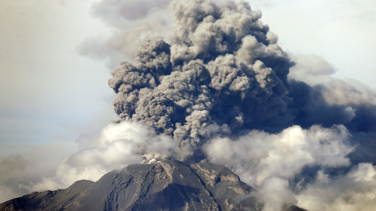 卡尔布科, 火山的地貌, 熔岩圆顶, 类型的火山爆发, 成层 壁纸 1280x720 允许