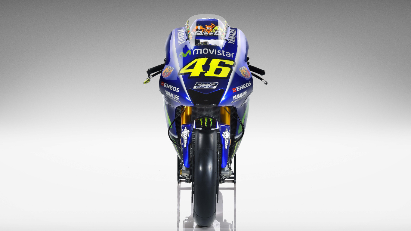 Yamaha YZR-M1, Motorrad, Motorrad-racer, Motorradrennen, Racing. Wallpaper in 1366x768 Resolution