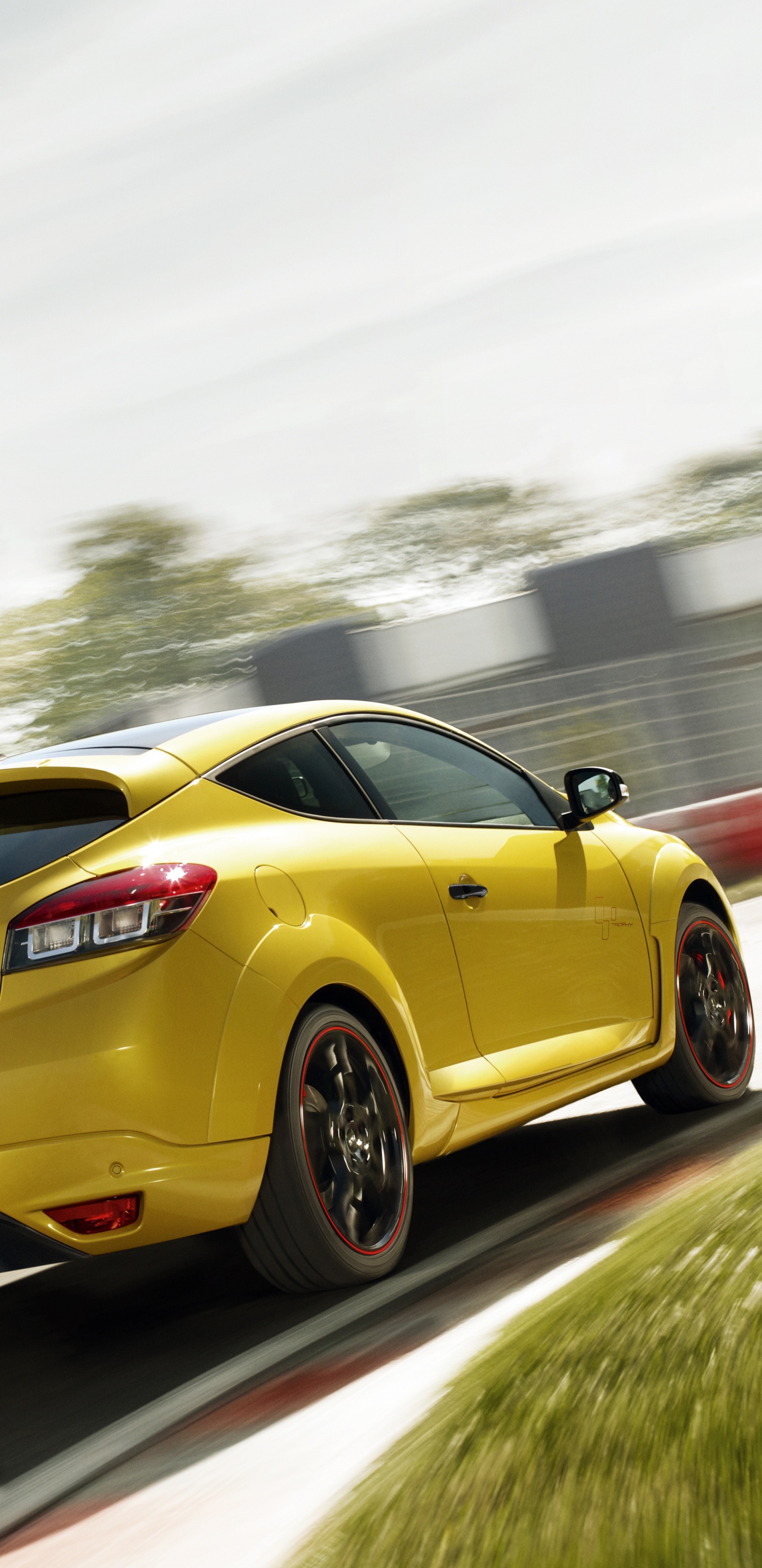 Yellow Porsche 911 on Road During Daytime. Wallpaper in 1440x2960 Resolution
