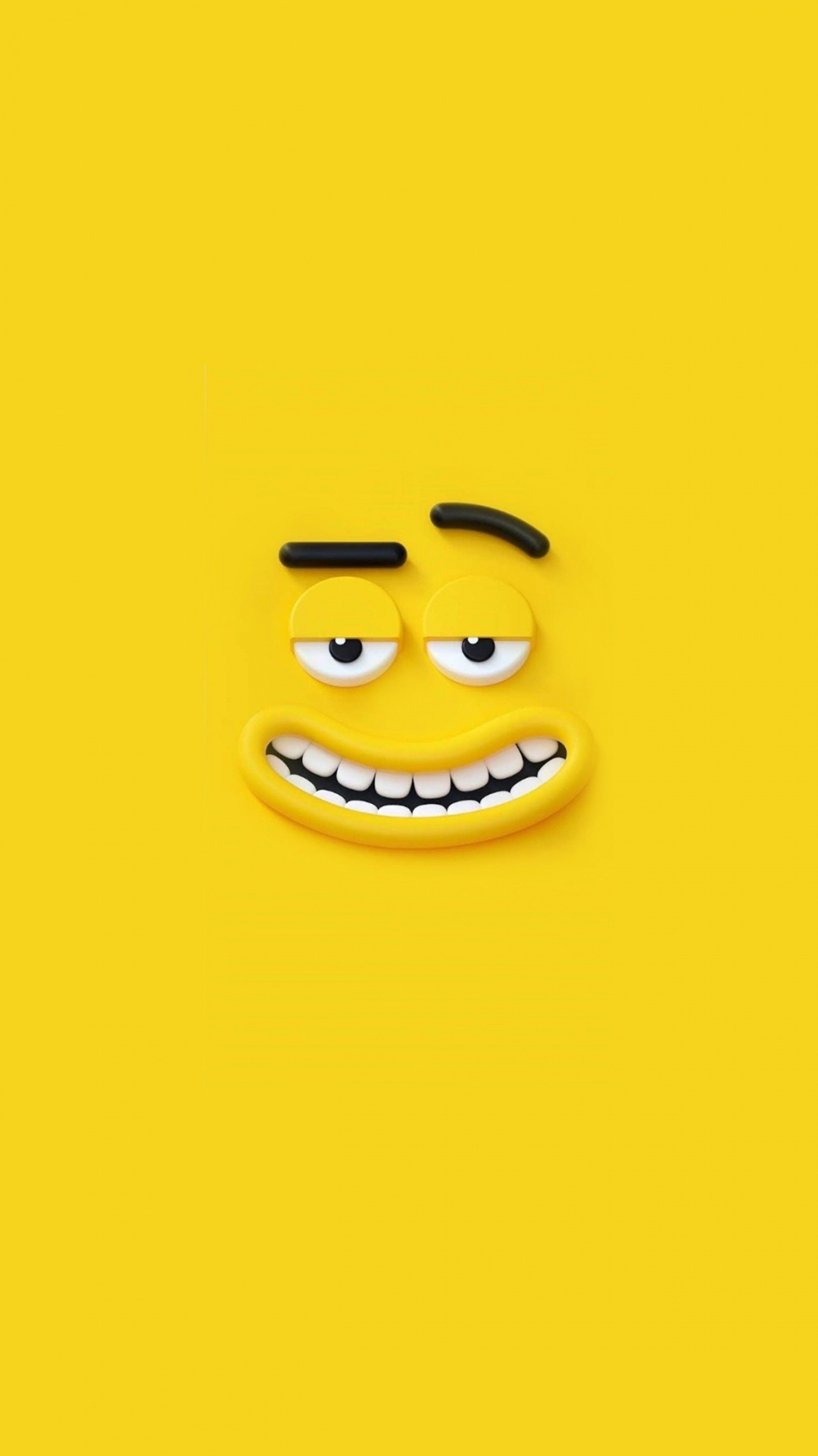 Smiley, Emoticono, Amarillo, la Expresión Facial, Quijada. Wallpaper in 1080x1920 Resolution