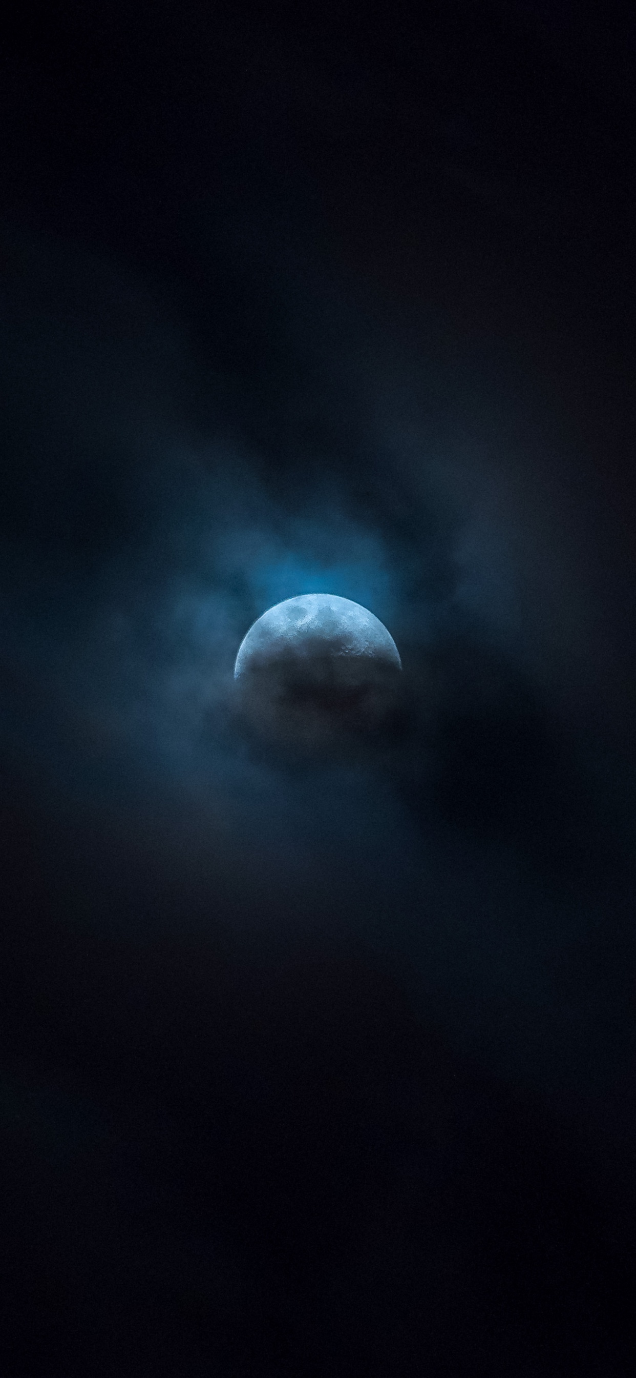 Moon, Cloud, Full Moon, Space, Night Sky. Wallpaper in 1242x2688 Resolution