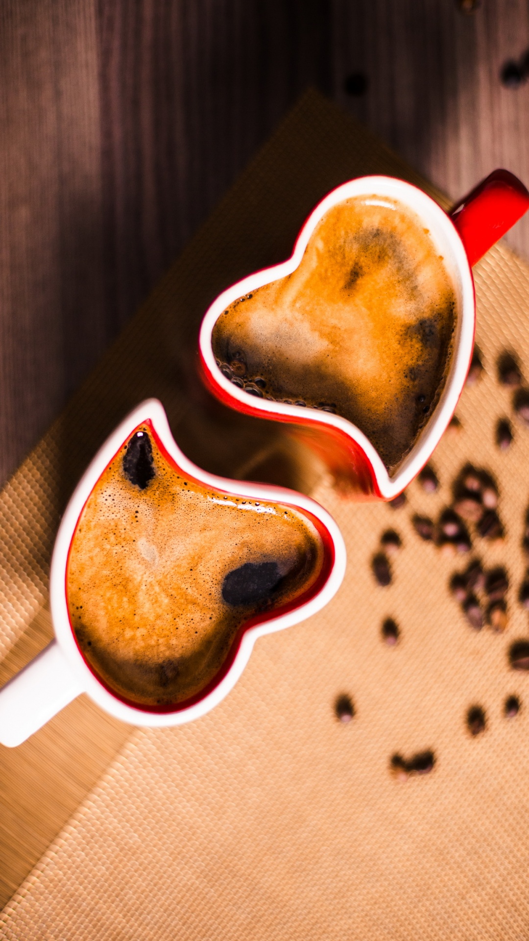 咖啡杯, 成分, 吉他的附件, 烹饪, 木 壁纸 1080x1920 允许