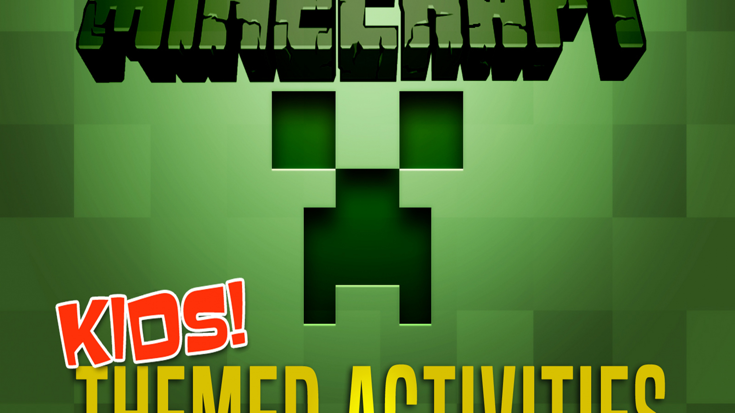 Minecraft, Green, Games, Creeper, Survival Game. Wallpaper in 2560x1440 Resolution