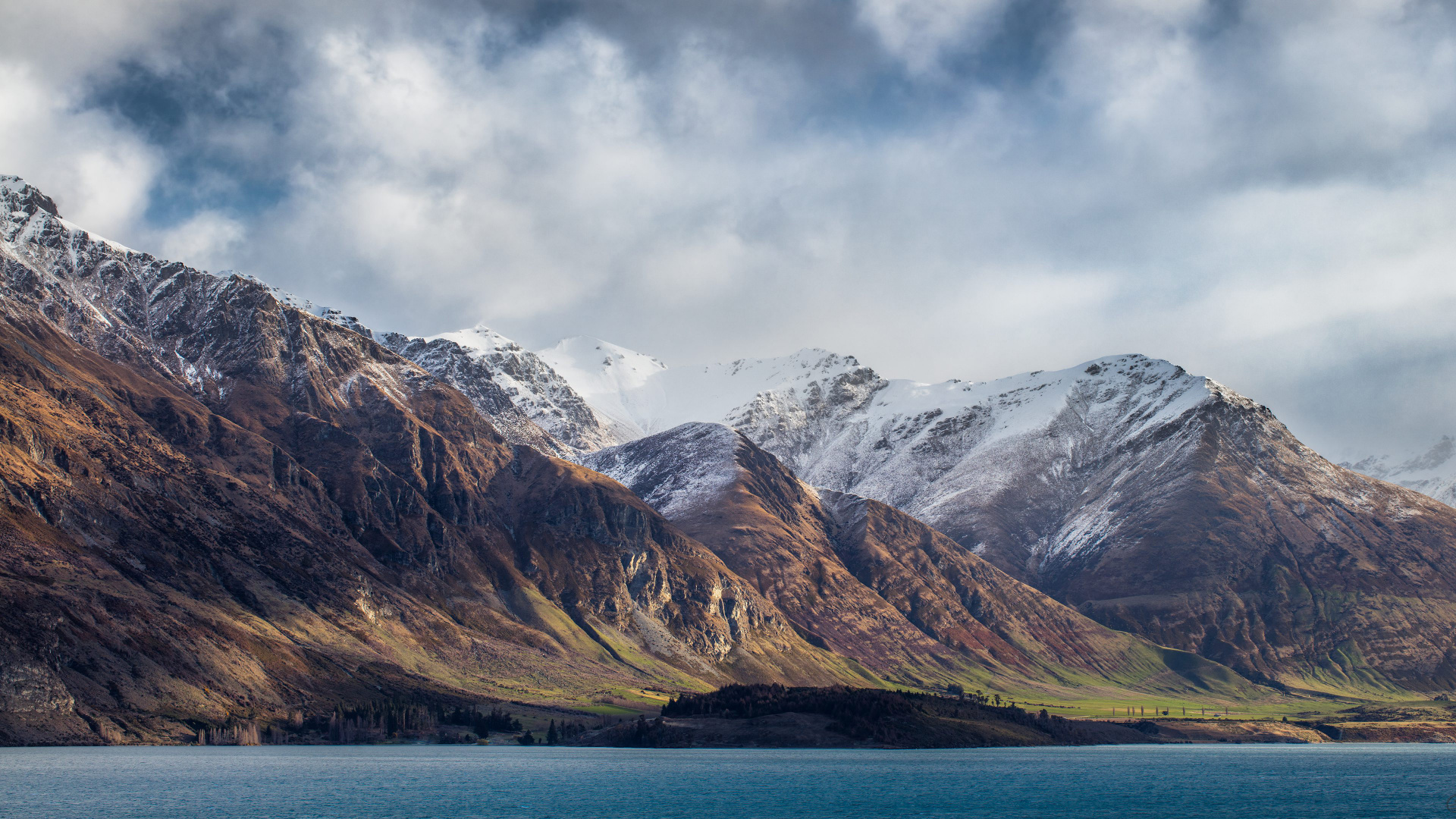 Otago, Tablet, Cloud, Water, Mountain. Wallpaper in 1920x1080 Resolution