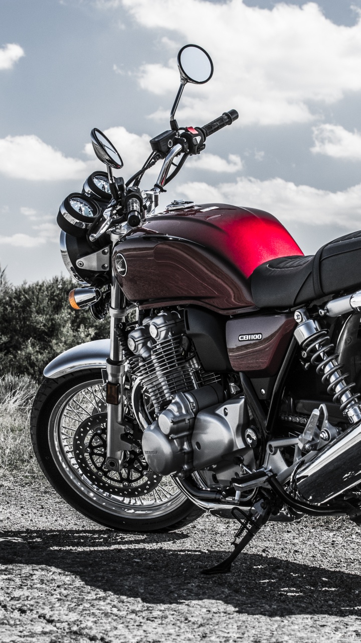 Red and Black Motorcycle on Gray Dirt Road During Daytime. Wallpaper in 720x1280 Resolution