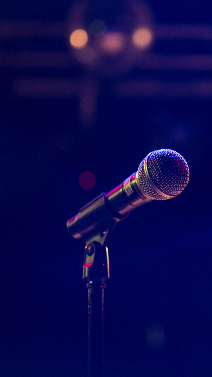Microphone, Micro Ouvert, Divertissement, Performance, L'équipement Audio. Wallpaper in 720x1280 Resolution