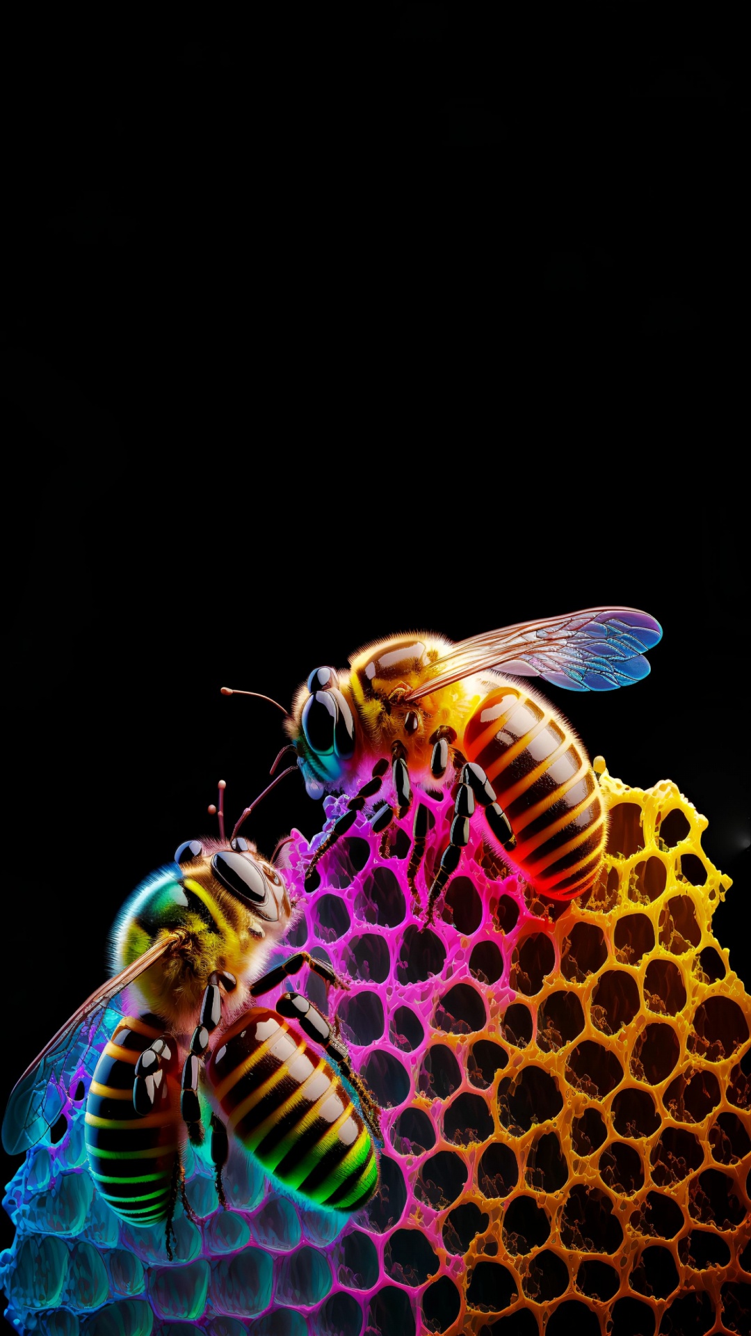 Arthropoden, Insekten, Bienen, Bestäuber, Insekt. Wallpaper in 1080x1920 Resolution