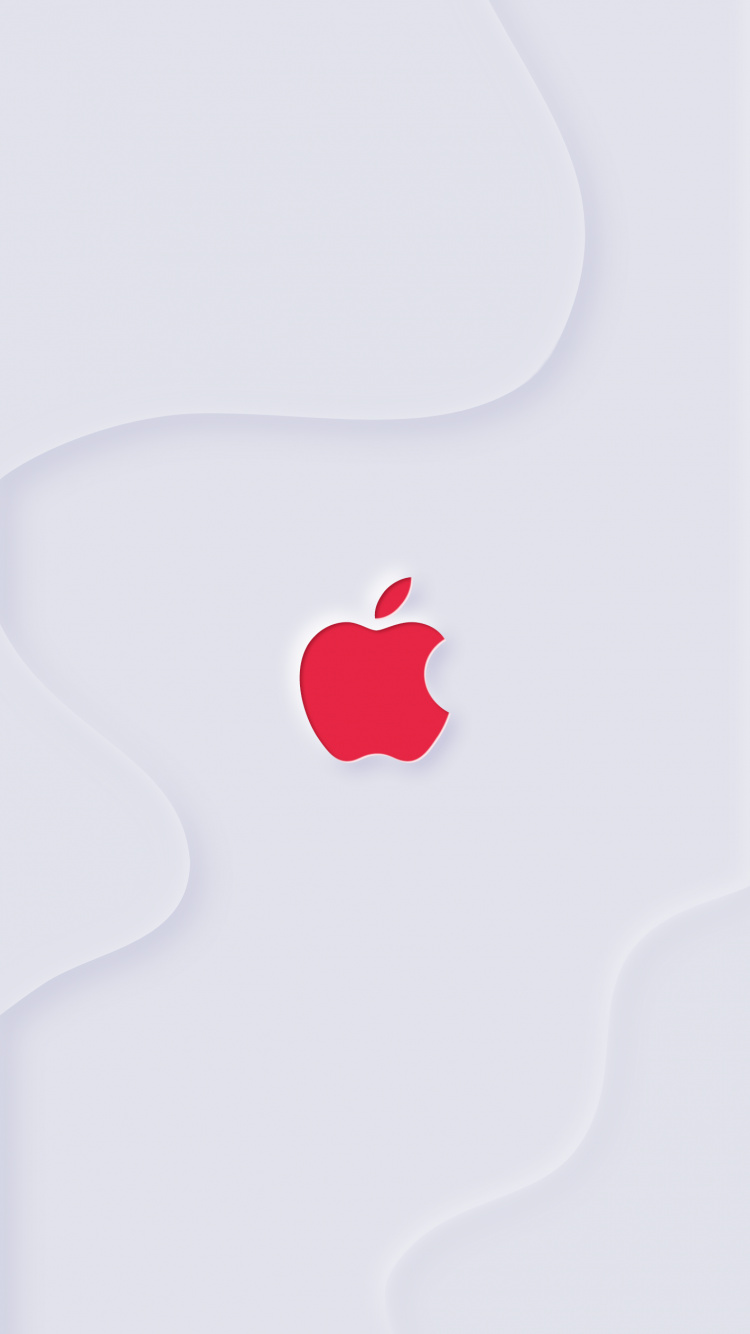 IPhone, Apple, White, Carmine, Fruits. Wallpaper in 750x1334 Resolution