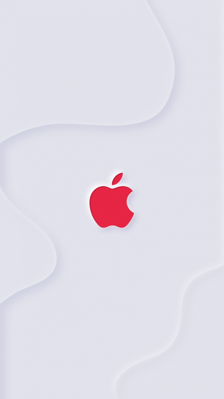 Apple, IPhone, 苹果, 白色, 深红色的 壁纸 720x1280 允许