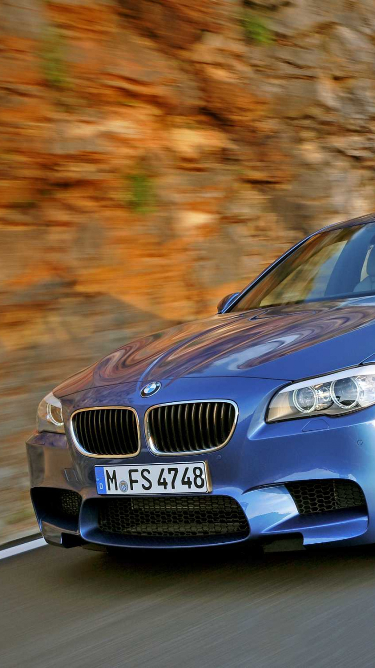 Blue Bmw m 3 Coupe on Road During Daytime. Wallpaper in 750x1334 Resolution