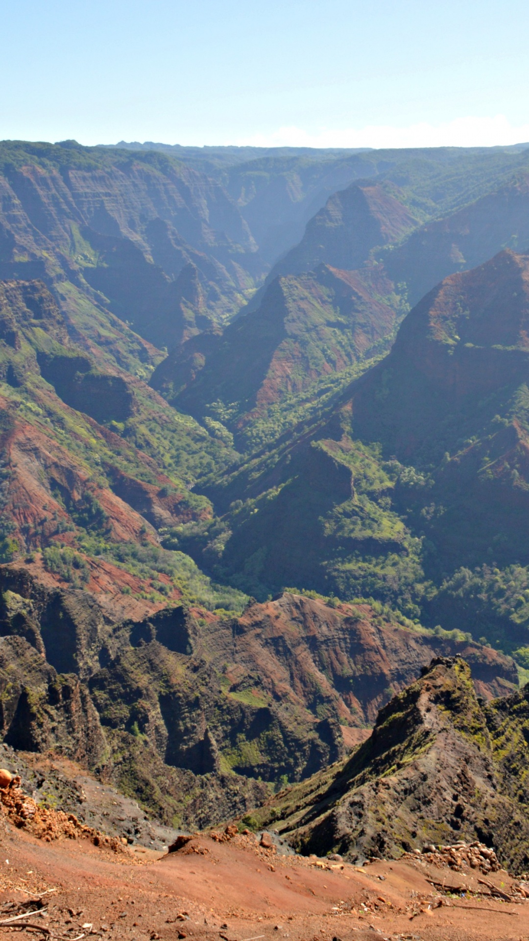 Green and Brown Mountains Under Blue Sky During Daytime. Wallpaper in 1080x1920 Resolution