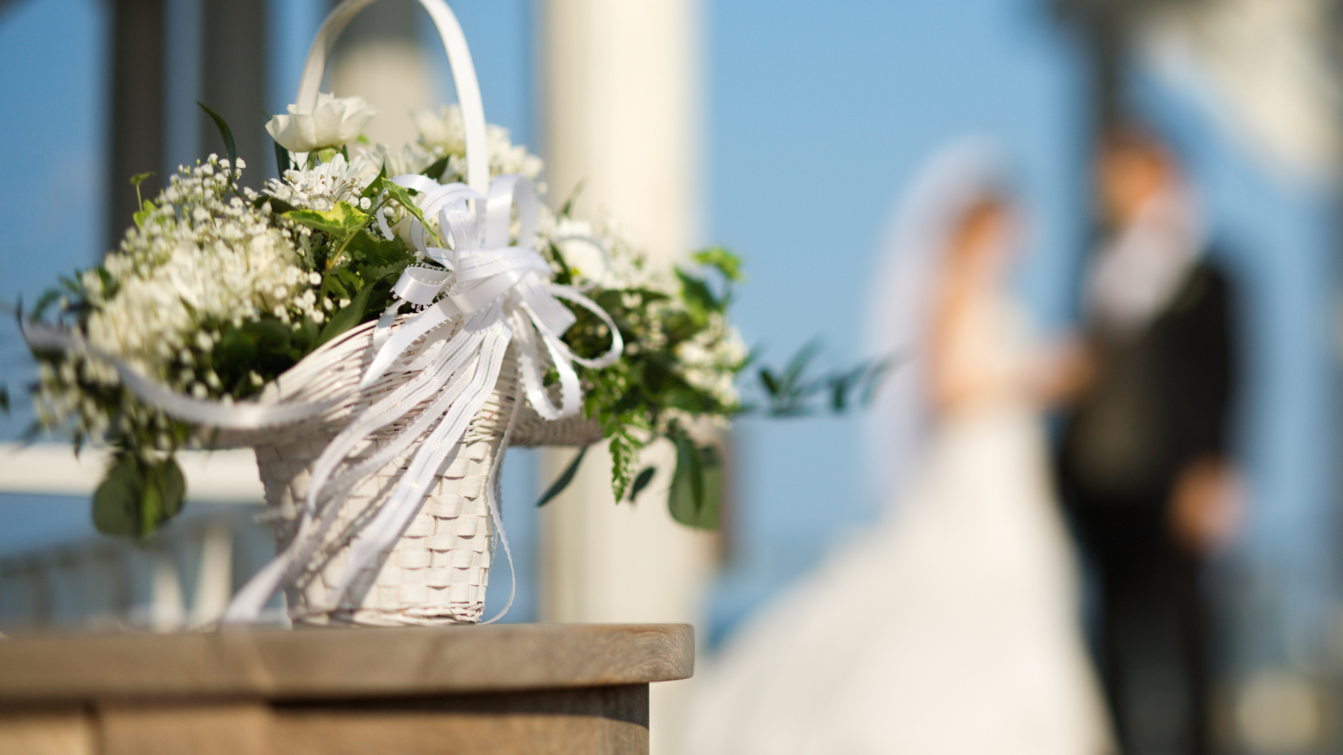 Boda, Vestido de Novia, Arreglos Florales, Diseño Floral, Ramo. Wallpaper in 1920x1080 Resolution