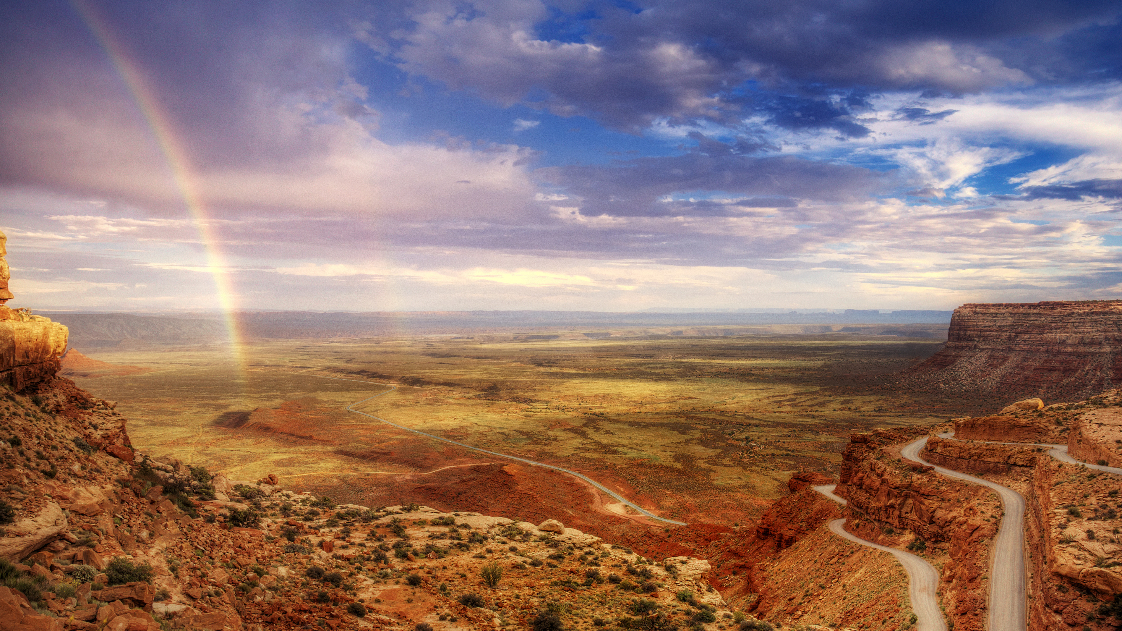 Brown and Green Mountains Under Blue Sky and White Clouds During Daytime. Wallpaper in 3840x2160 Resolution