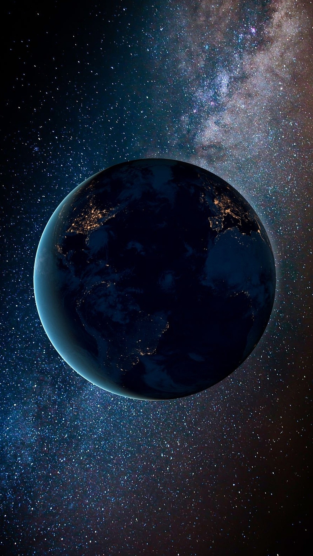 Atmosphère, Terre, Azure, Galaxie, Objet Astronomique. Wallpaper in 1080x1920 Resolution