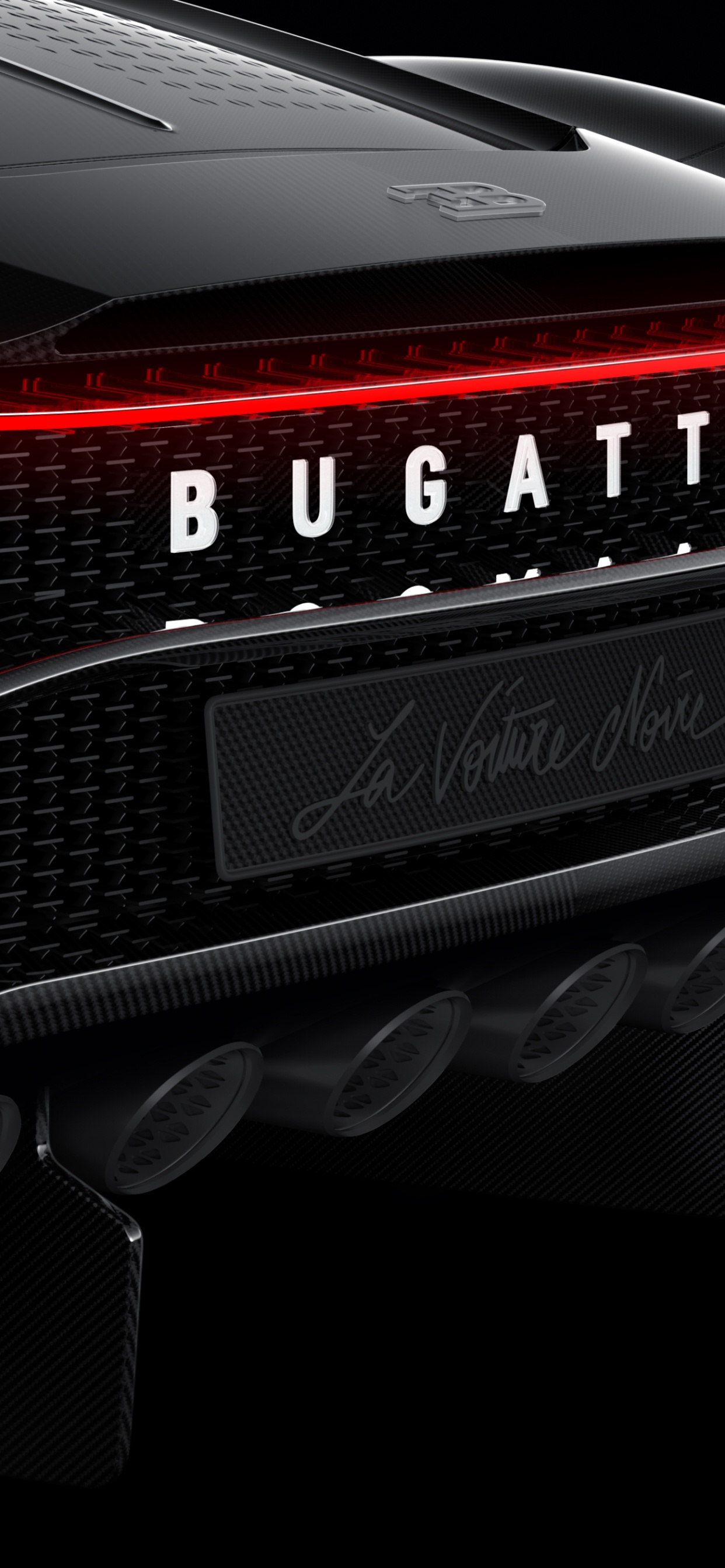 Porte de Voiture Noire et Rouge. Wallpaper in 1242x2688 Resolution