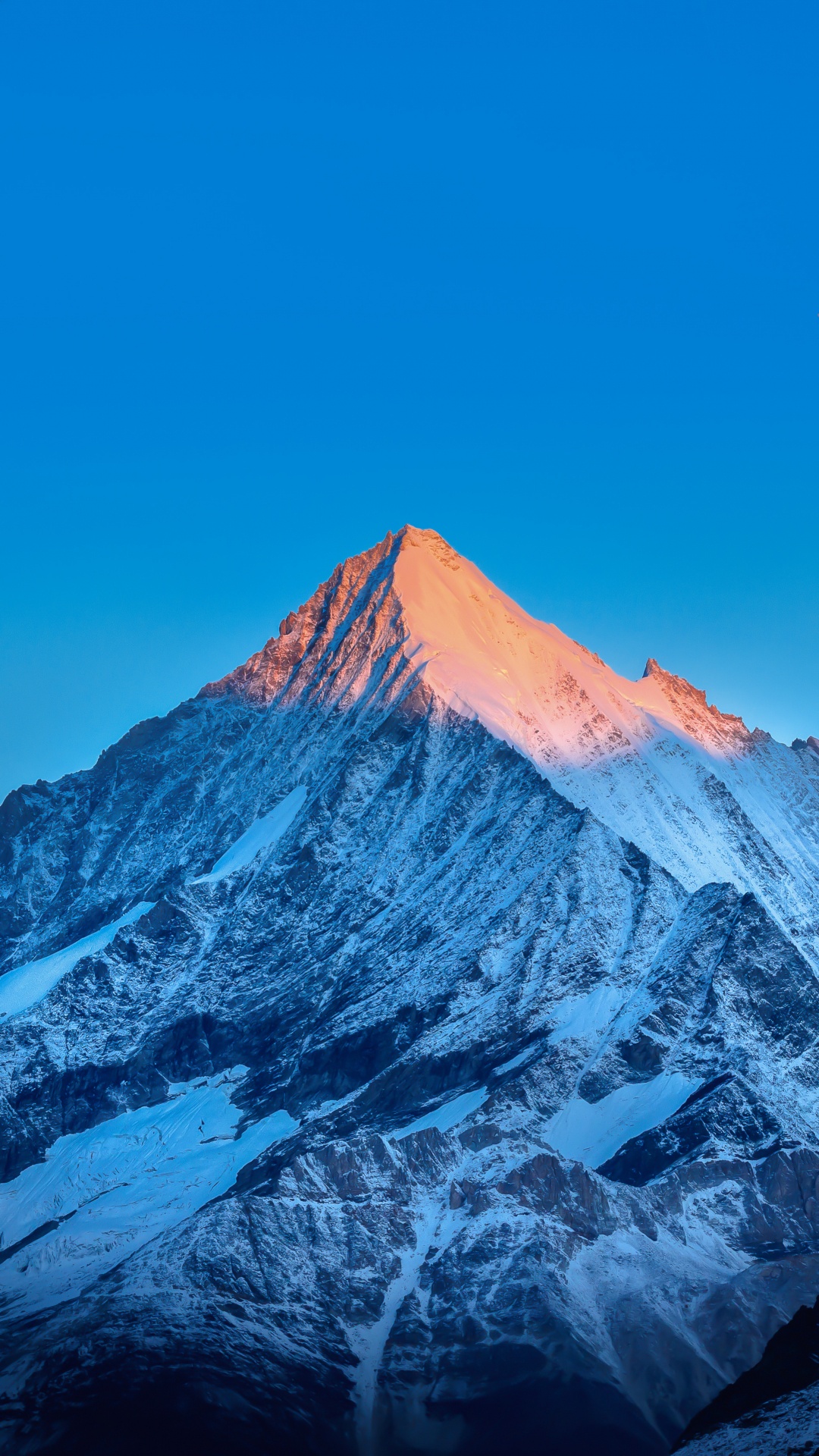 Gipfel, Schnee, Piste, Cloud, Horizont. Wallpaper in 1080x1920 Resolution