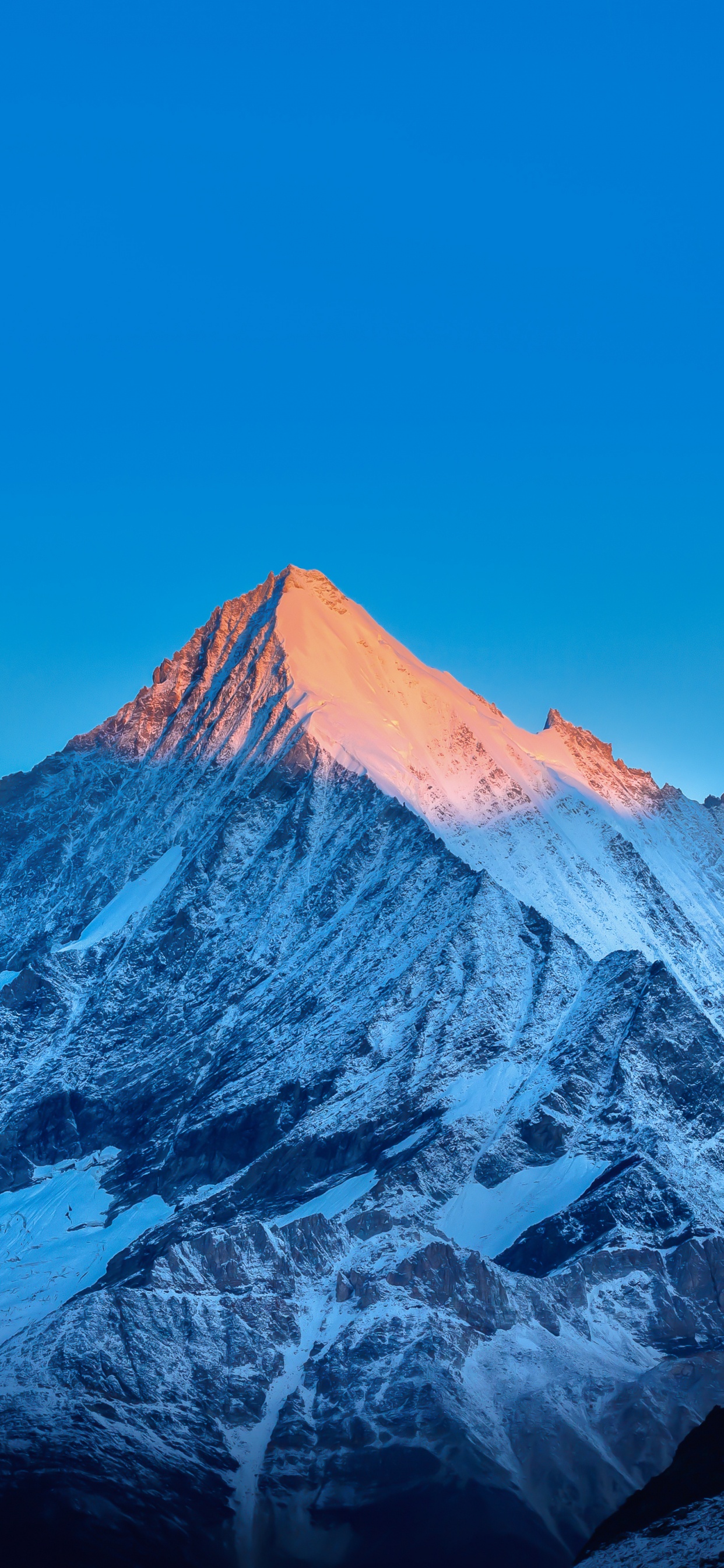 Gipfel, Schnee, Piste, Cloud, Horizont. Wallpaper in 1242x2688 Resolution