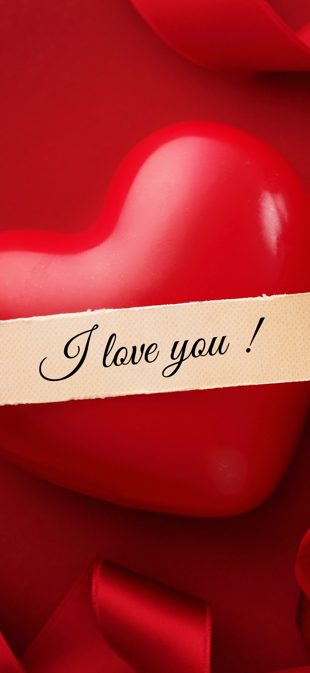 Valentines Day, Heart, Flower, Rose, Red. Wallpaper in 1242x2688 Resolution