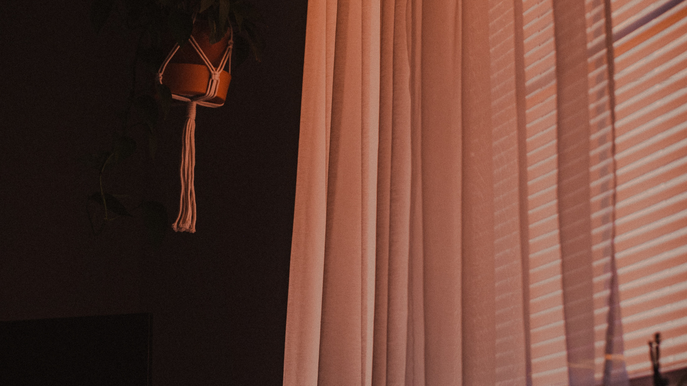 White Window Curtain Near White Window Curtain. Wallpaper in 1366x768 Resolution