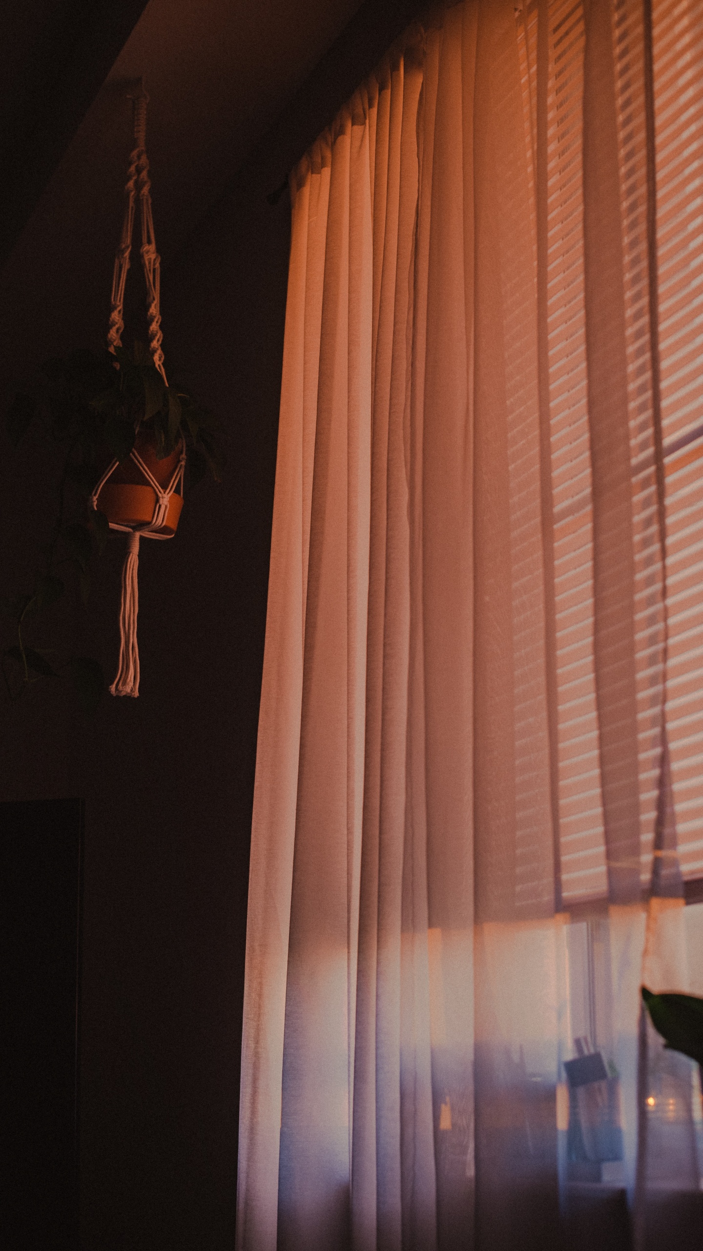 White Window Curtain Near White Window Curtain. Wallpaper in 1440x2560 Resolution