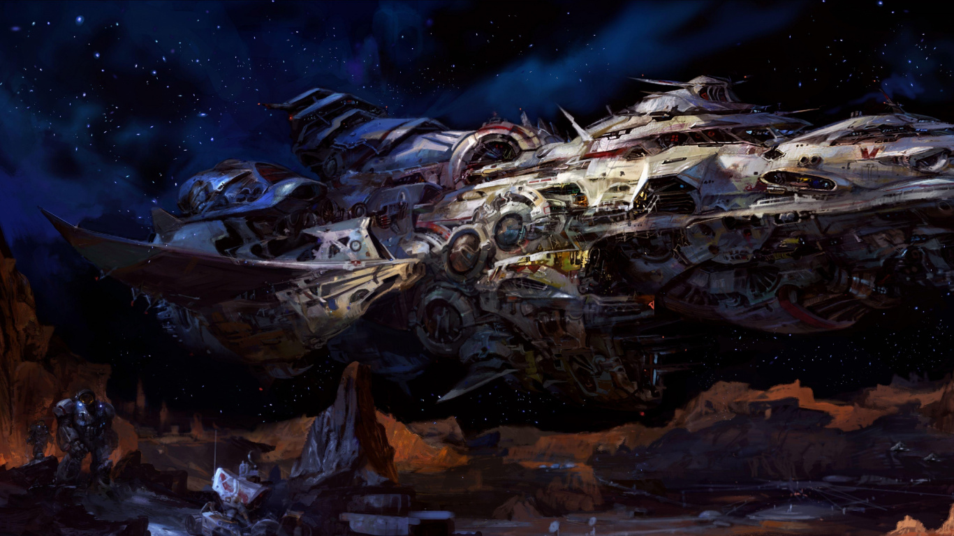 Pintura Abstracta Marrón y Negra. Wallpaper in 1366x768 Resolution