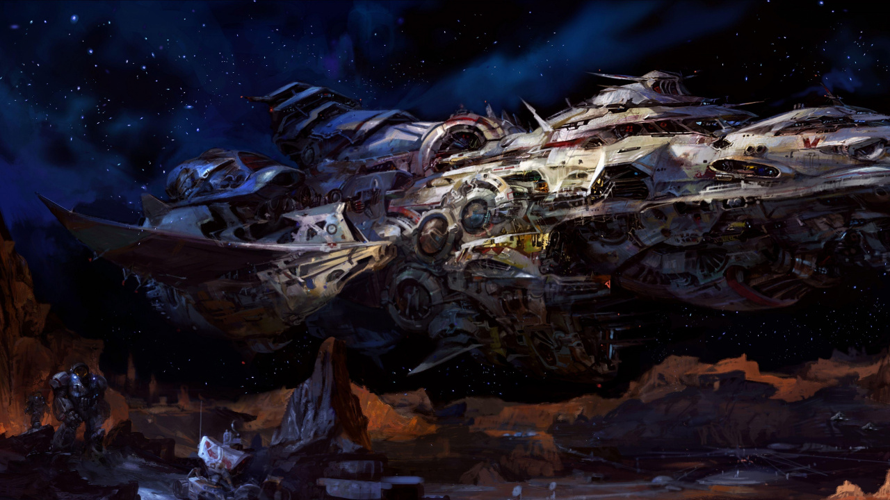 Peinture Abstraite Brune et Noire. Wallpaper in 1280x720 Resolution