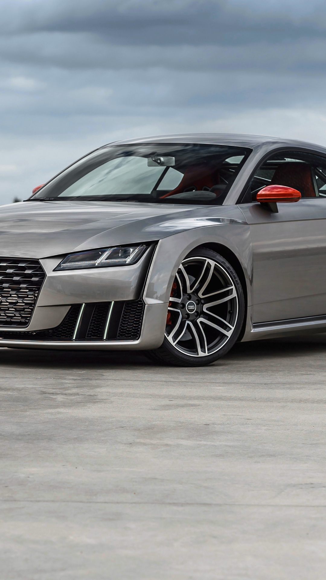 Black Mercedes Benz Coupe on Gray Concrete Road. Wallpaper in 1080x1920 Resolution