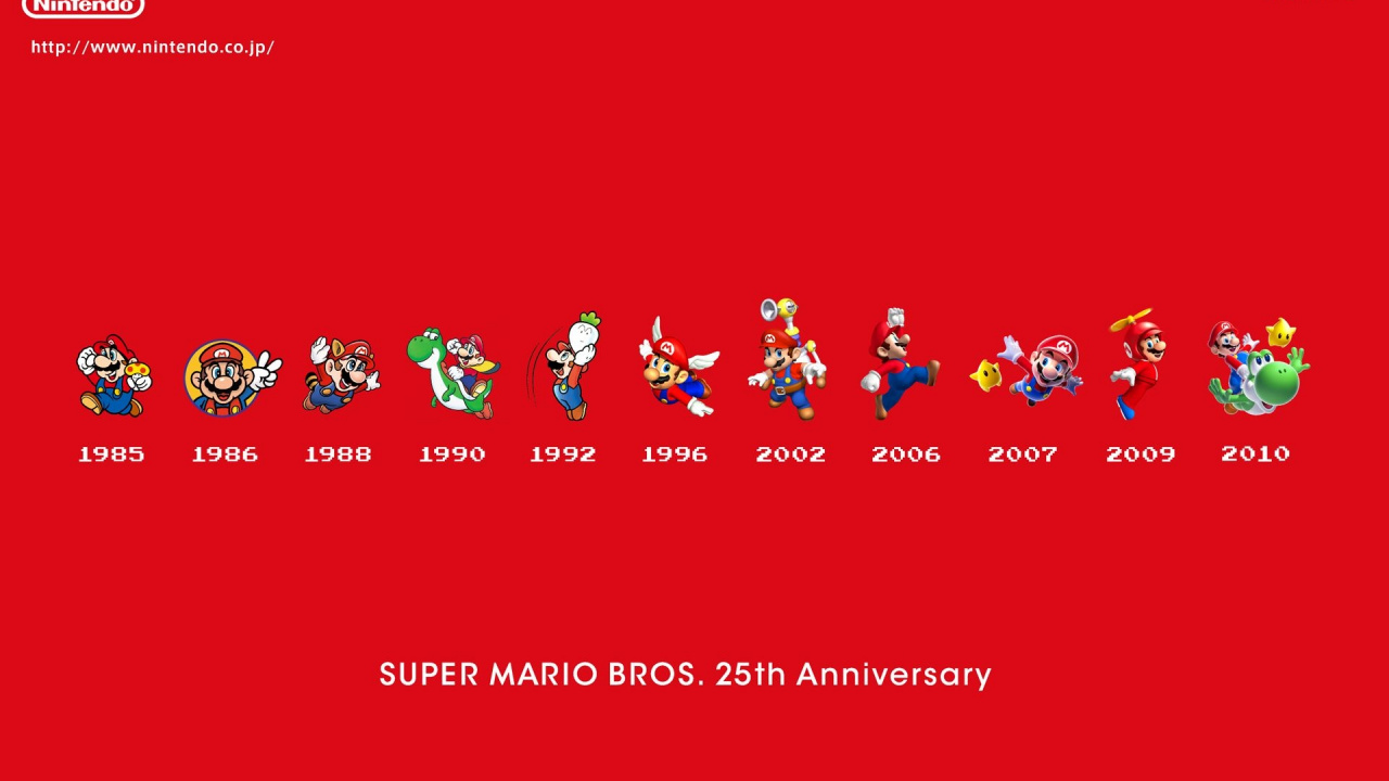 Super Mario Bros, Nintendo, Texto, Rojo, Luis. Wallpaper in 1280x720 Resolution