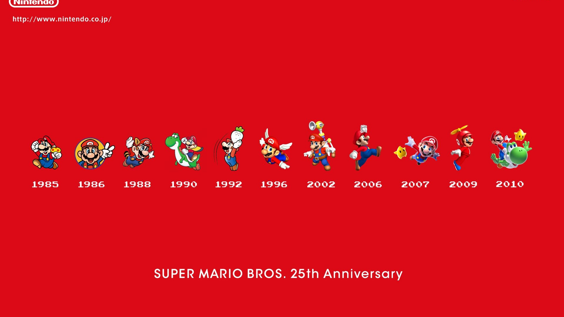 Super Mario Bros, Nintendo, Texto, Rojo, Luis. Wallpaper in 1920x1080 Resolution