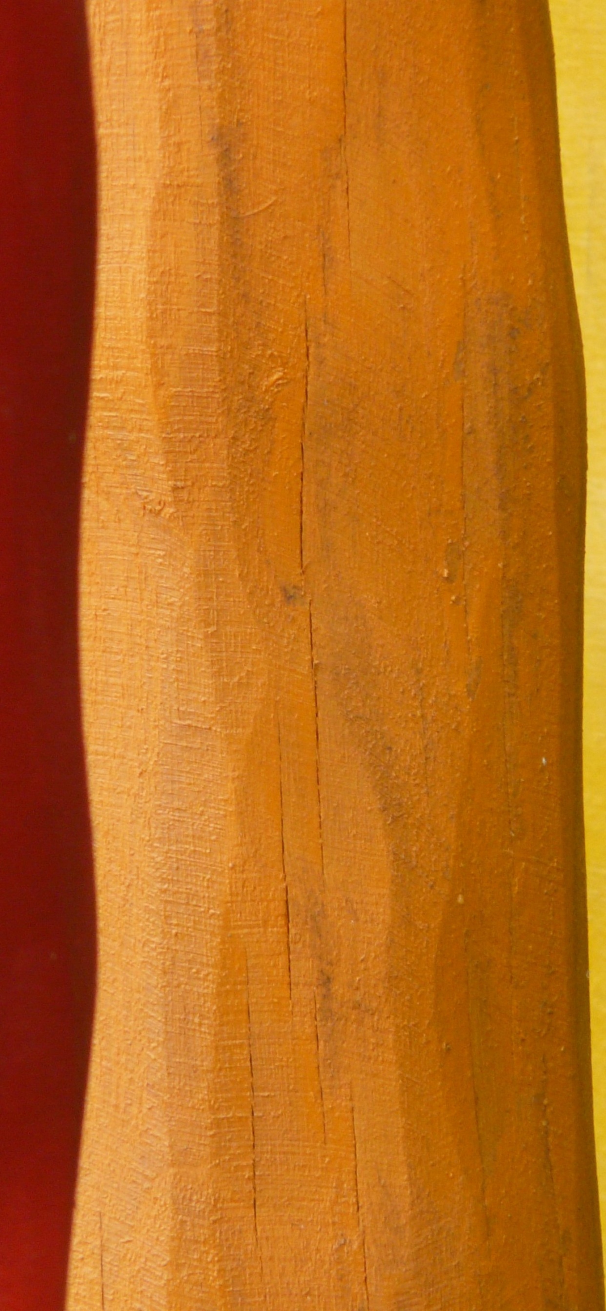 Rotgelbes Und Braunes Textil. Wallpaper in 1242x2688 Resolution