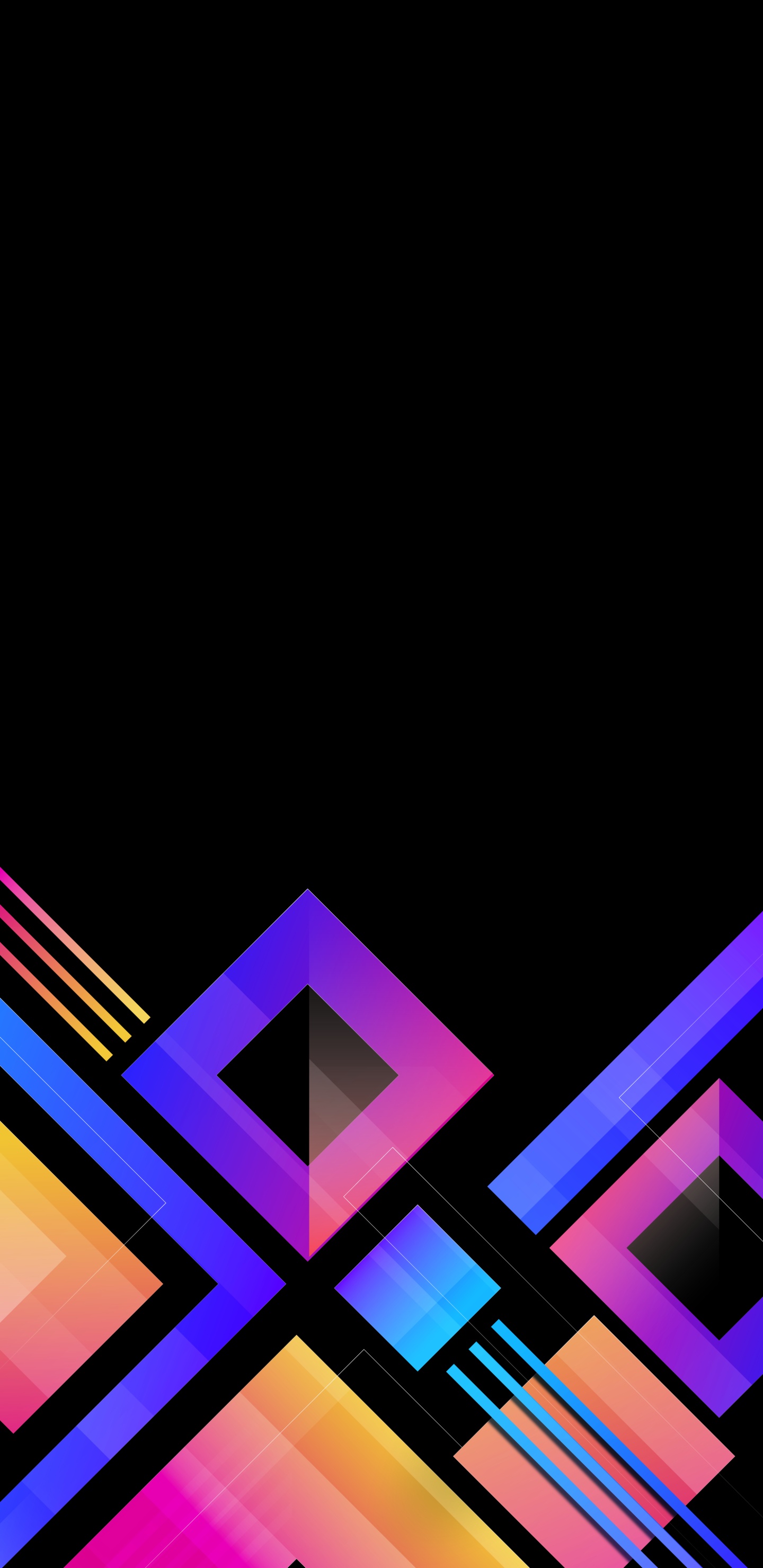 Licht, Design, Grafik-design, Purpur, Dreieck. Wallpaper in 1440x2960 Resolution