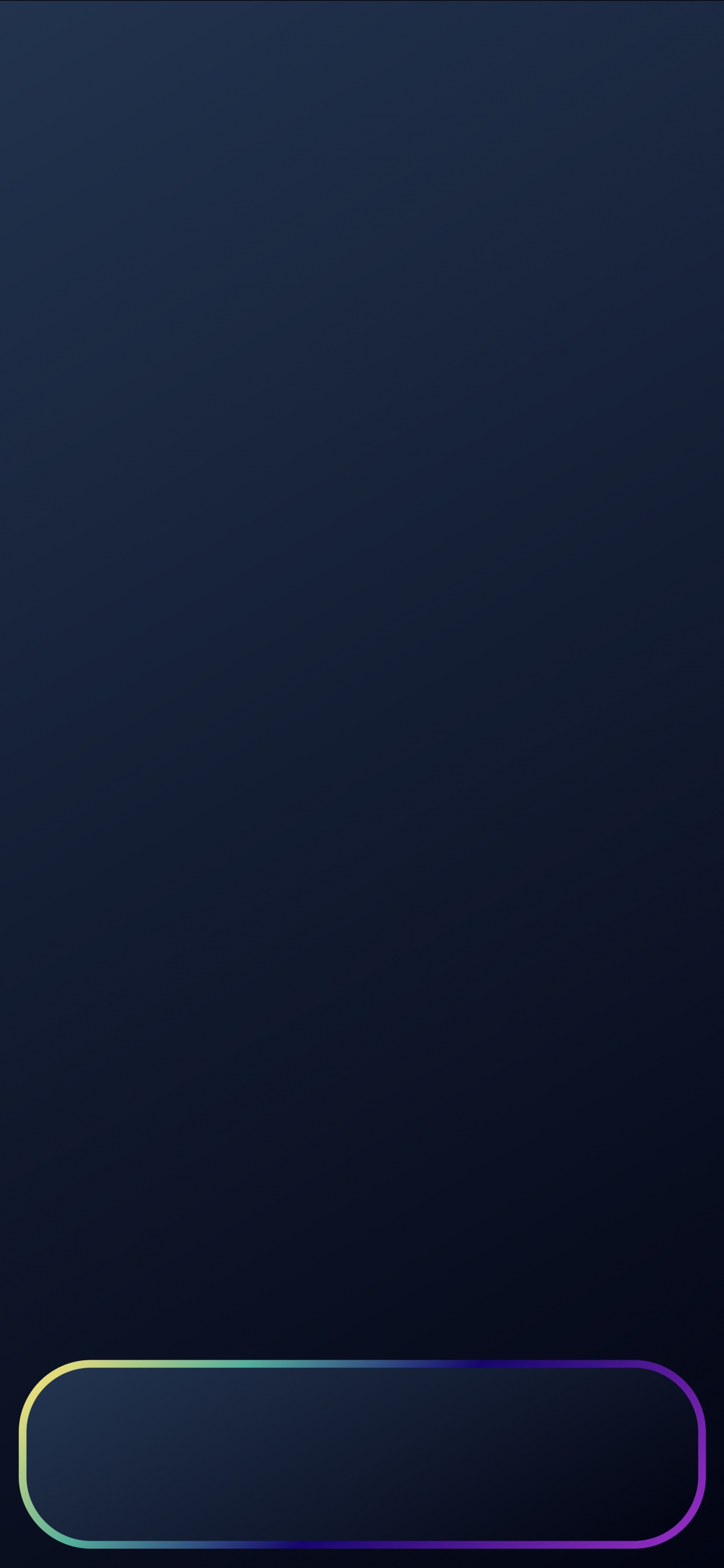 电蓝色的, 地平线, 品红色, 午夜 壁纸 1242x2688 允许